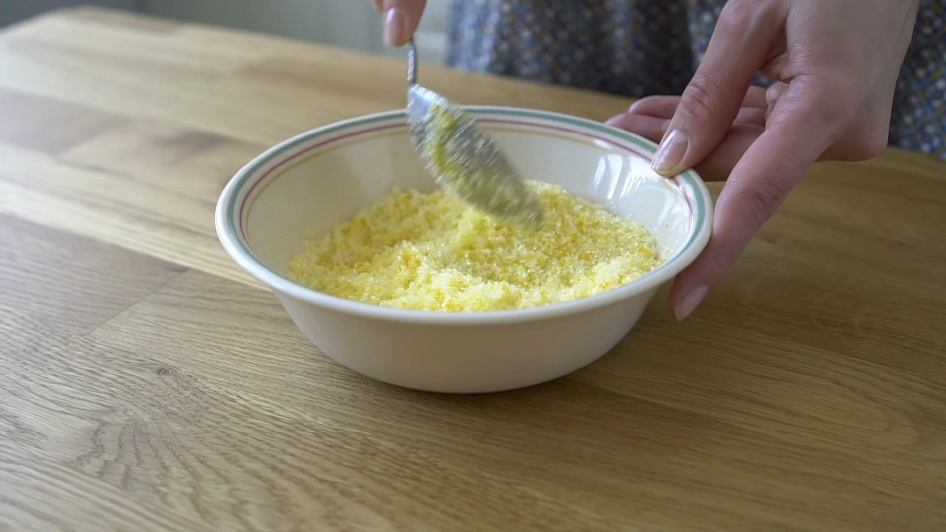 وصفة - كوكيز البرتقال المقرمش - الخطوة 2