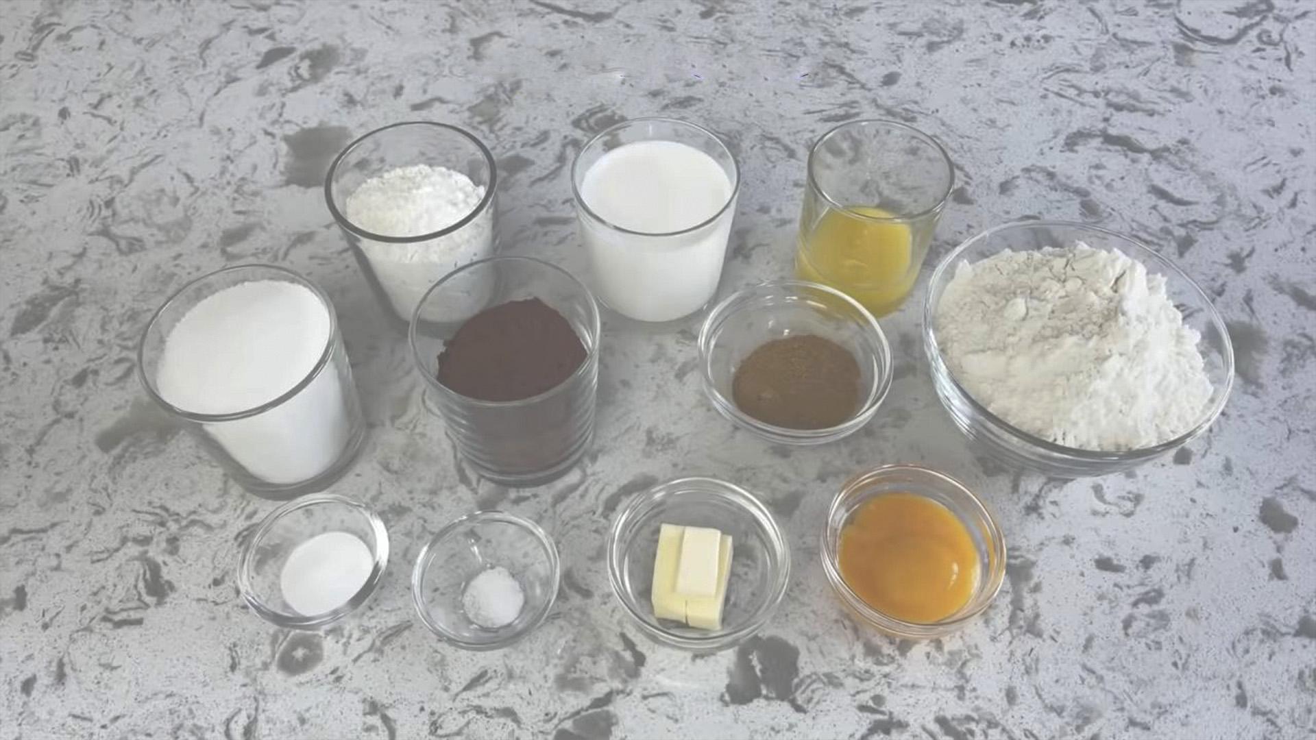 وصفة - كعكات الزنجبيل بالعسل مع التزيين - الخطوة 1