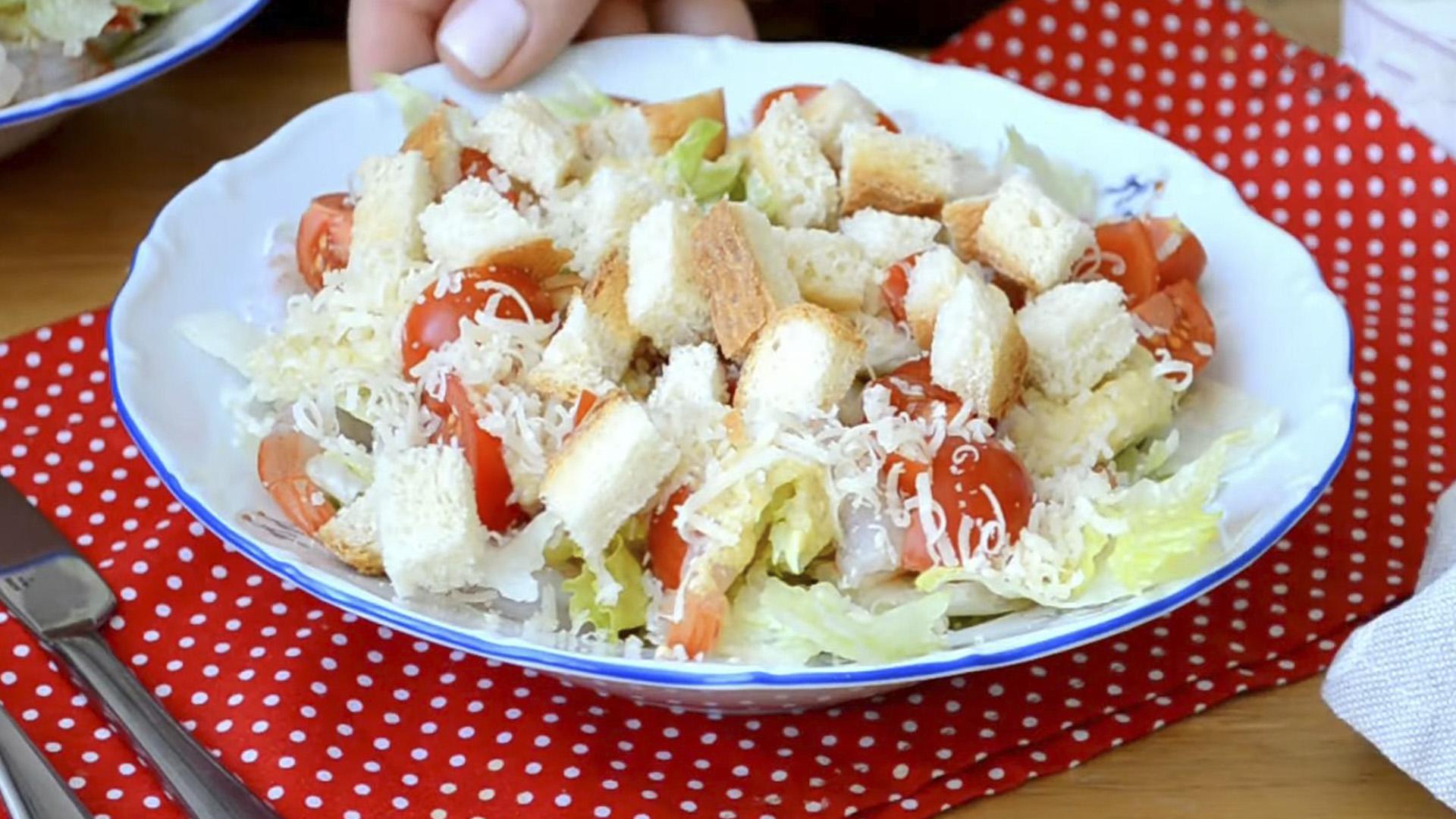 وصفة - صلصة سيزر بالروبيان - الخطوة 7