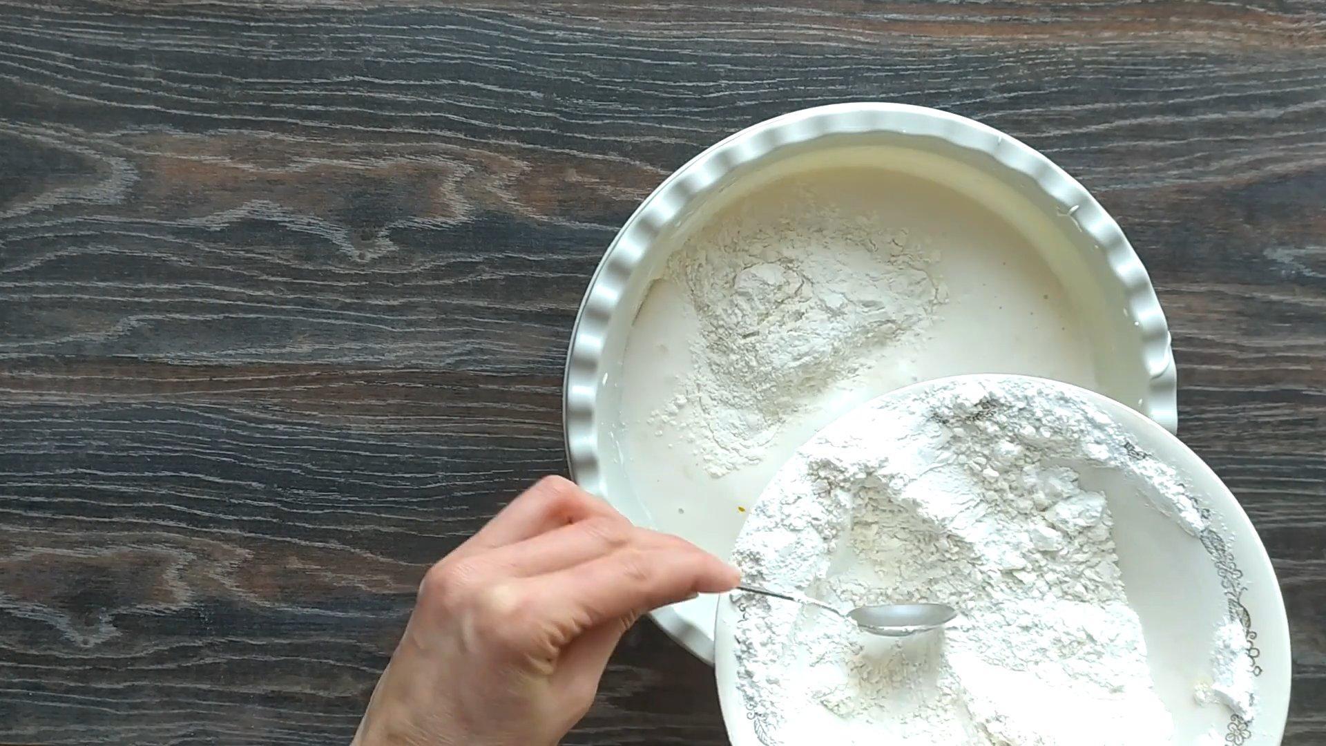 وصفة - كيكة إسفنجية رطبة بالبرتقال - الخطوة 7