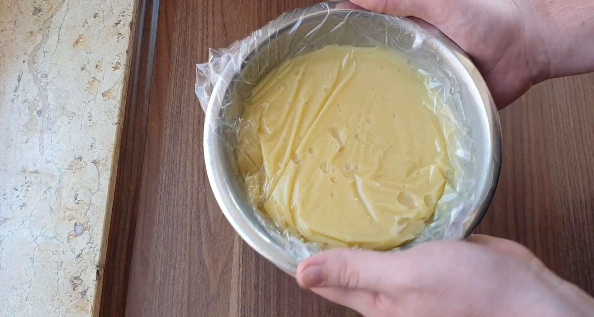 Rezept – Weiße Schokoladenganache für die Schicht – Schritt 4