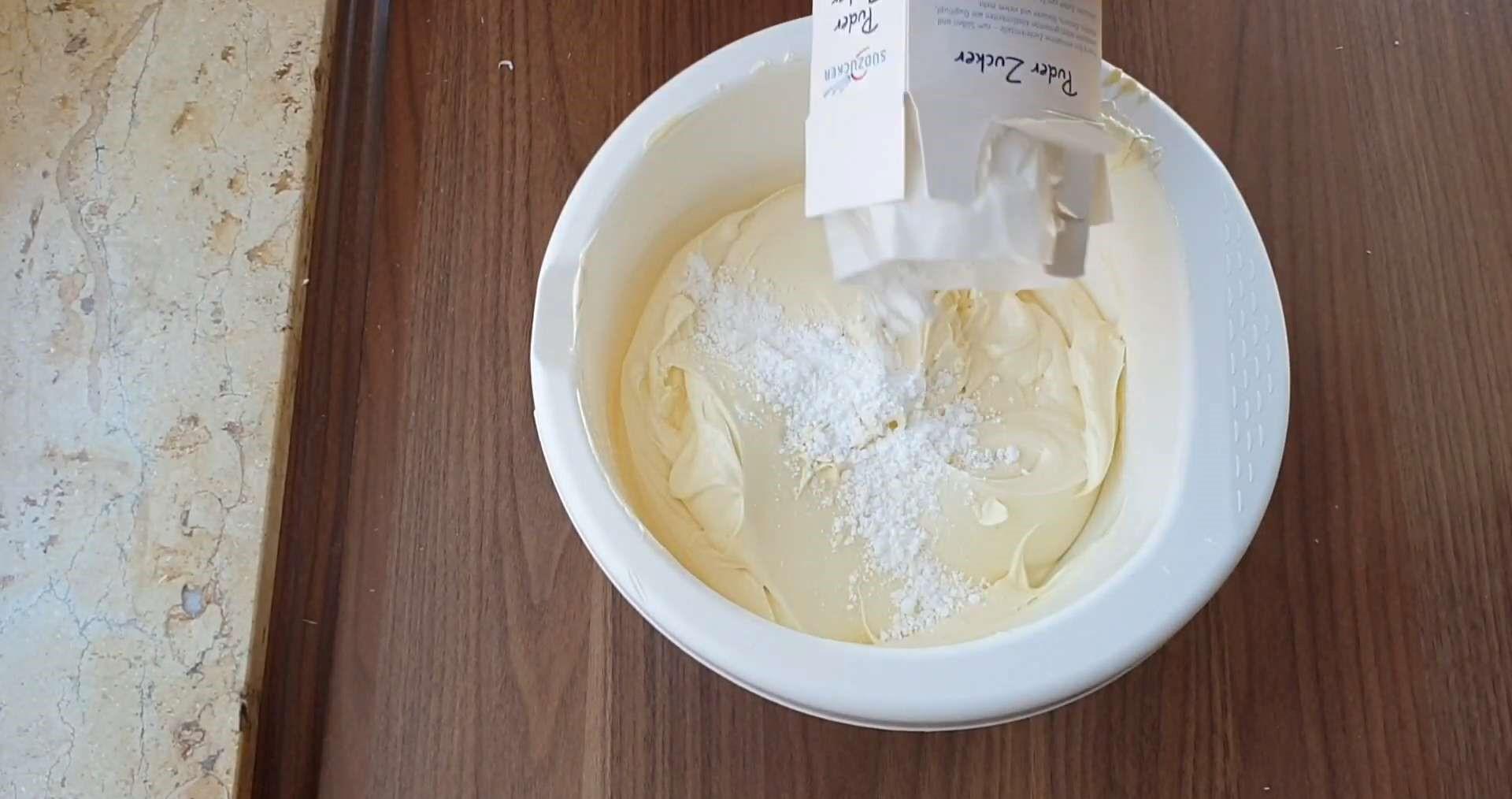 Rezept – Weiße Schokoladenganache für die Schicht – Schritt 6