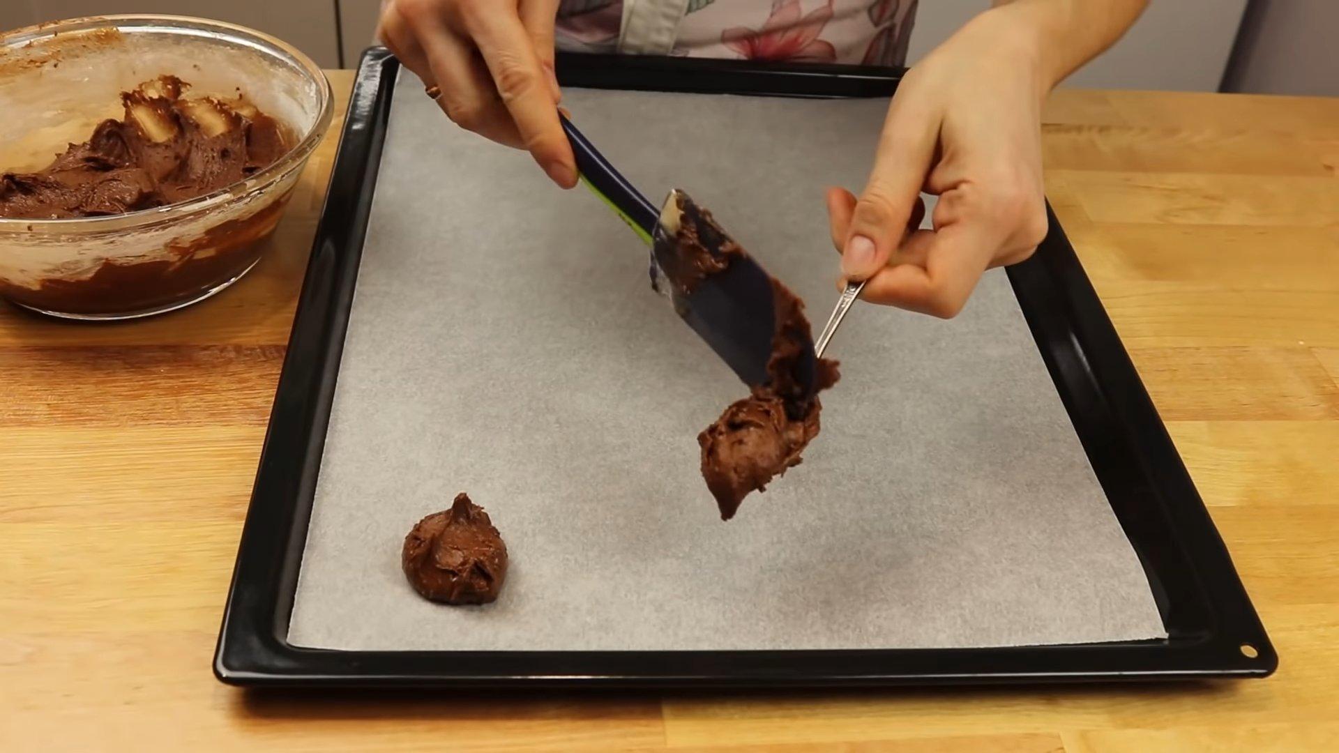 وصفة - كوكيز براوني متشققة - الخطوة 7