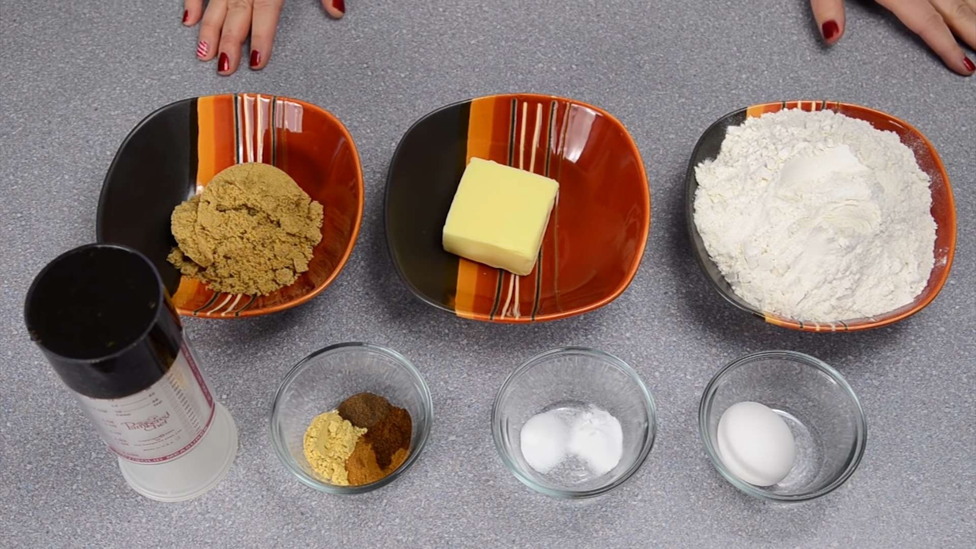 وصفة - عجينة خبز الزنجبيل للرسم - الخطوة 1