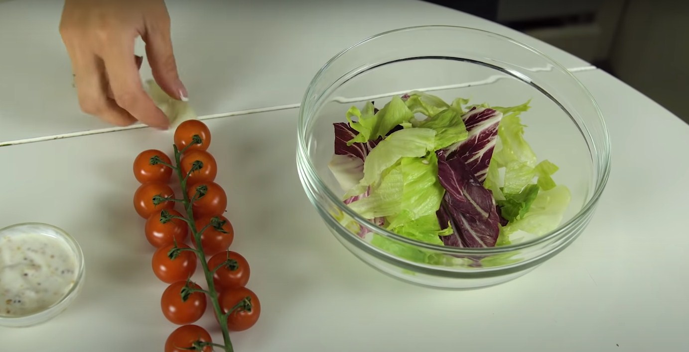 وصفة - وصفة سلطة سيزر دايت - الخطوة 4