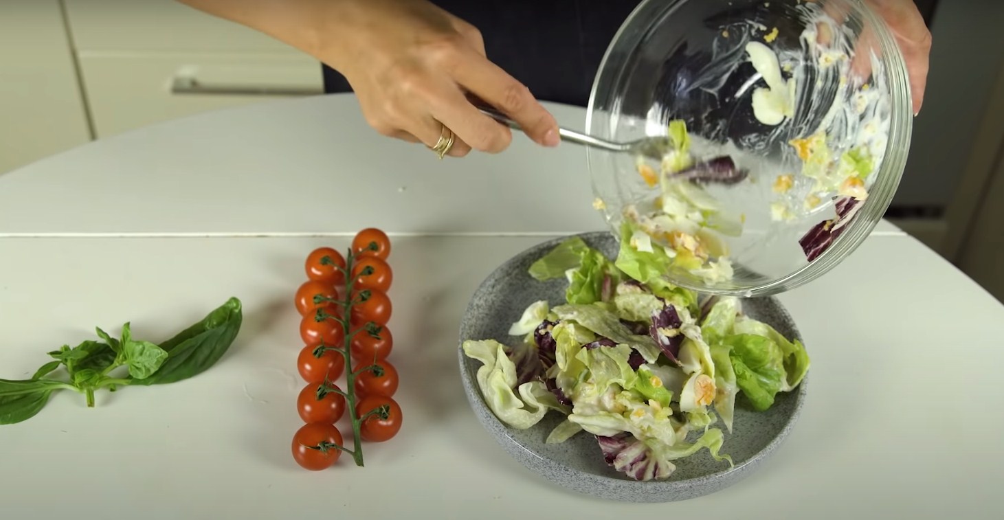 وصفة - وصفة سلطة سيزر دايت - الخطوة 7