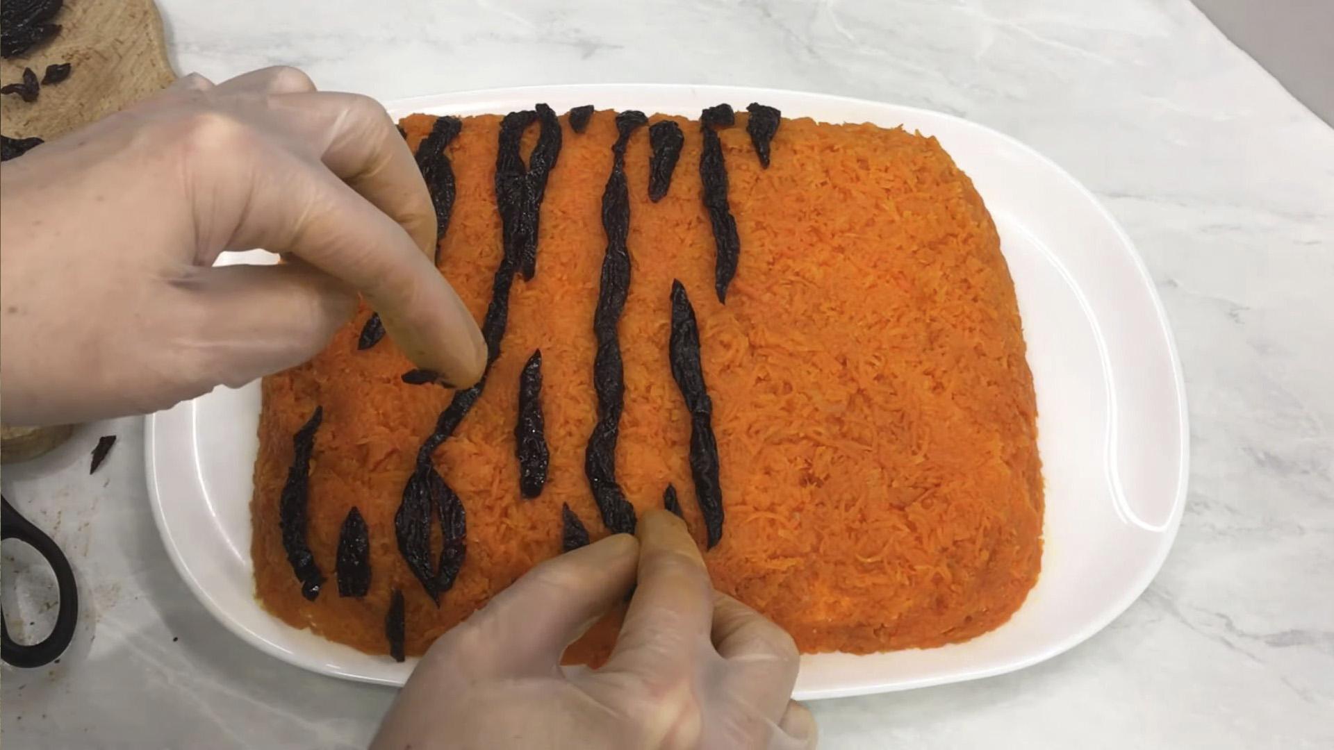 Recepta - Amanida Tigre amb Pollastre Fumat - Pas 8