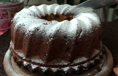 طريقة تحضير كعكة عيد الميلاد بالفواكه المجففة المنقوعة في الكونياك - الخطوة 10-1