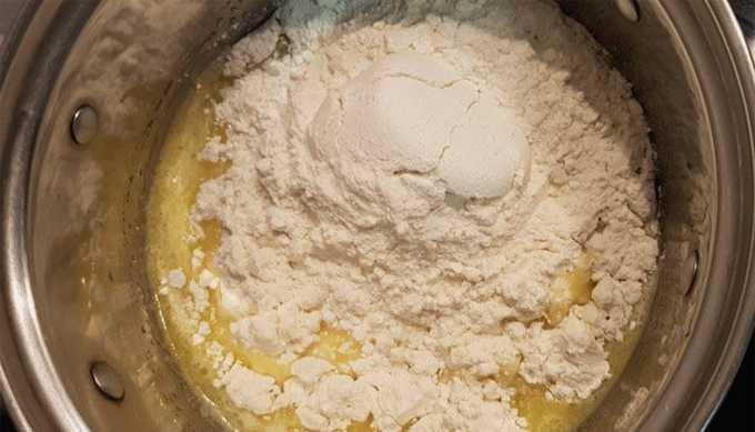 طريقة تحضير الإكلير في المنزل - الخطوة الثانية