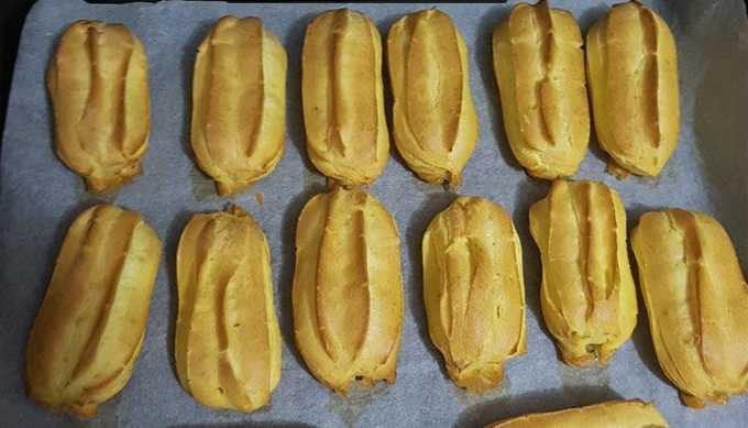 طريقة تحضير الإكلير في المنزل - الخطوة 6