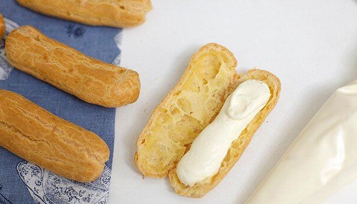 ماذا تفعل إذا تشققت الإكلير أثناء الخبز؟ - صورة