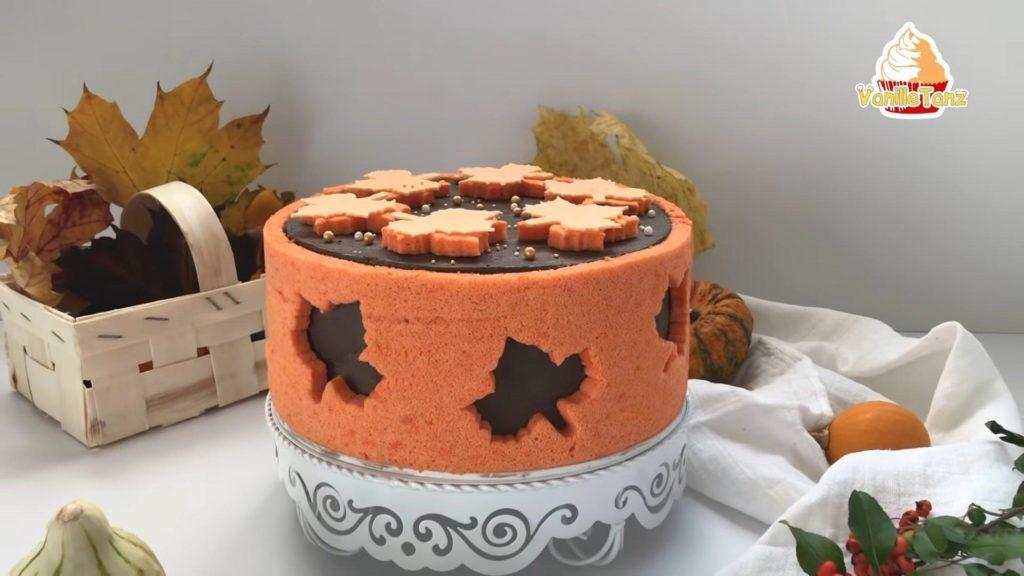 Eksempler på kagedekoration med japansk vaniljesvampekage - foto 3