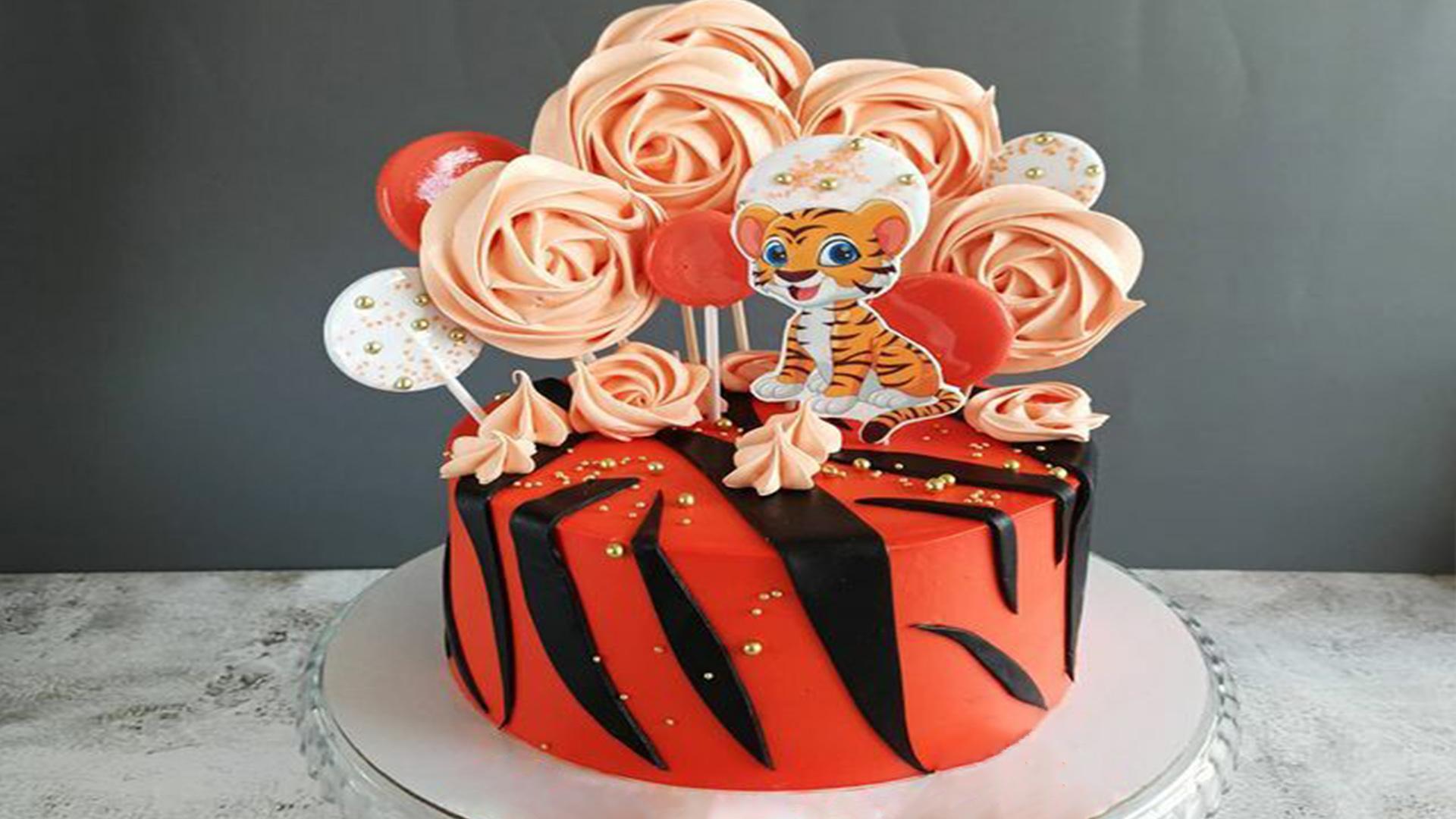 وصفة - 30 فكرة لتزيين كعكة النمر بنفسك - الصورة 26