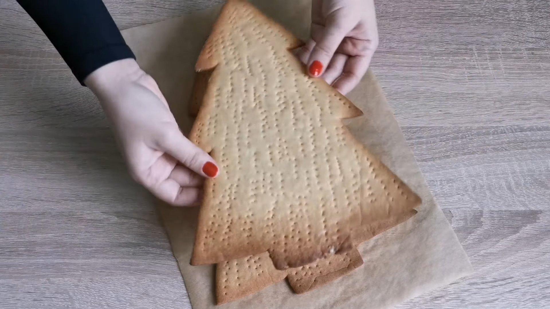 Recette - Gâteau « chiffre » en forme de sapin de Noël - Étape 8