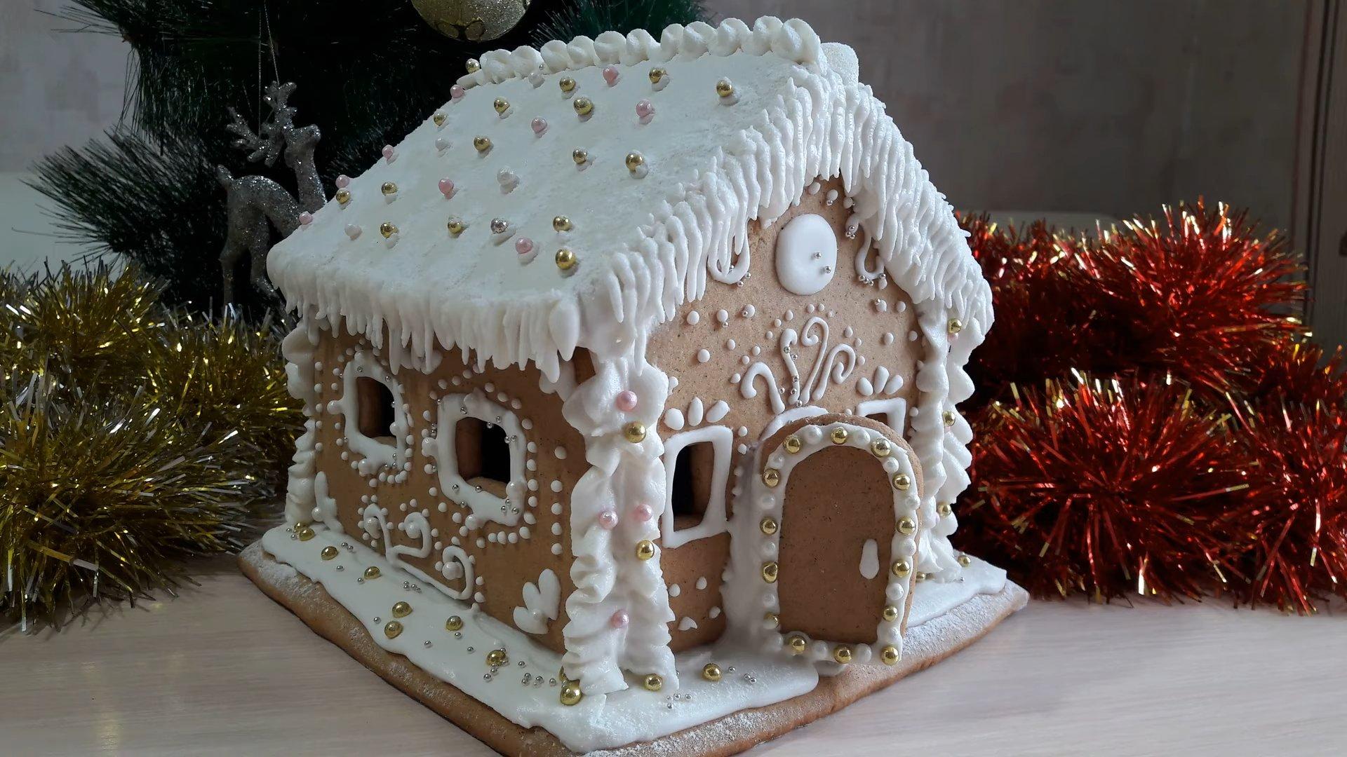 وصفة - قوالب بيوت الزنجبيل مع الأبعاد - الصورة رقم 19