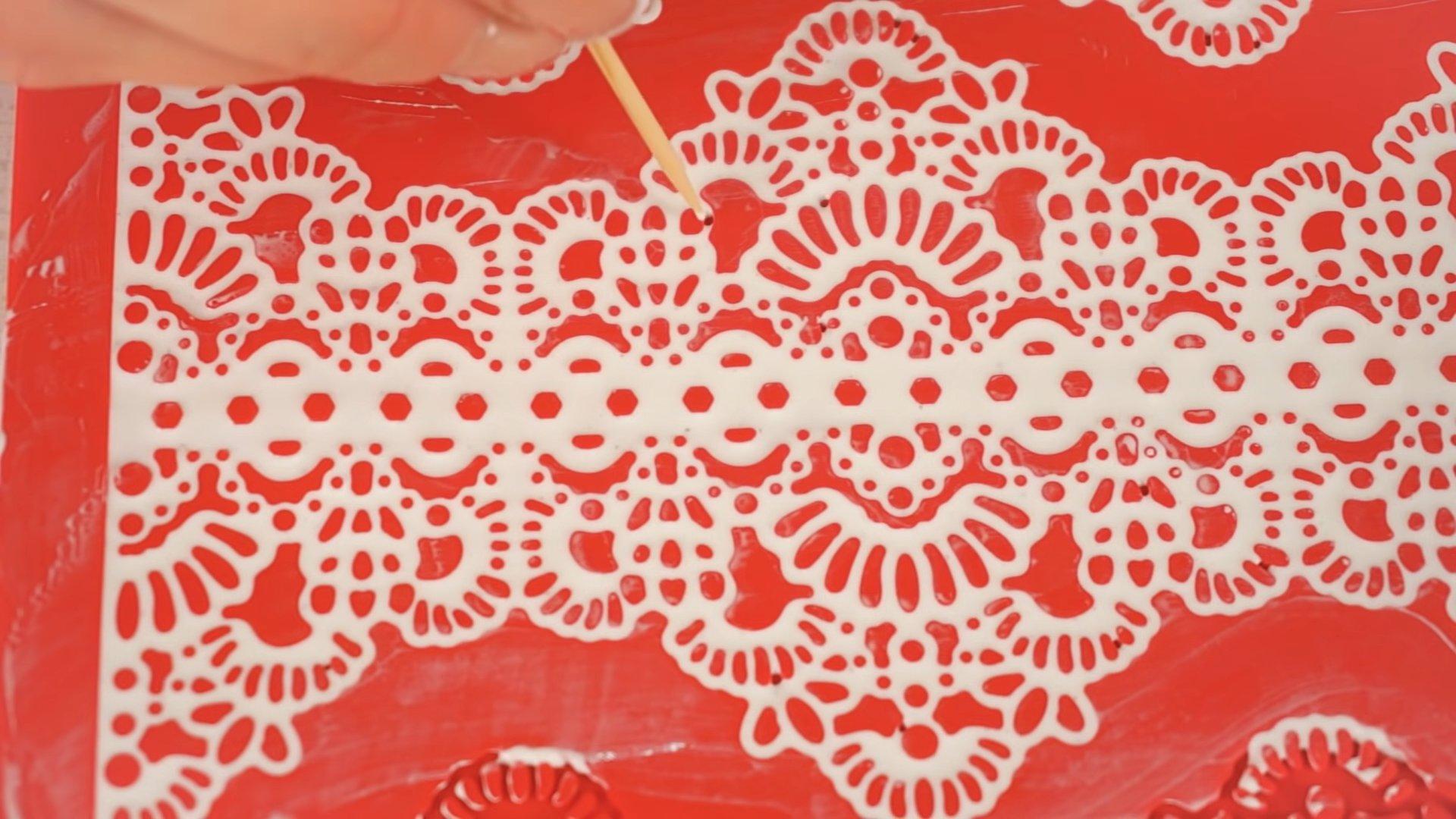 Ricetta - Pizzo per torta con glassa flessibile - Fase 5