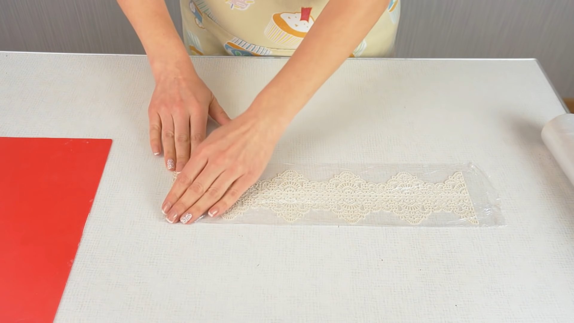 Ricetta - Pizzo per torta con glassa flessibile - Fase 8