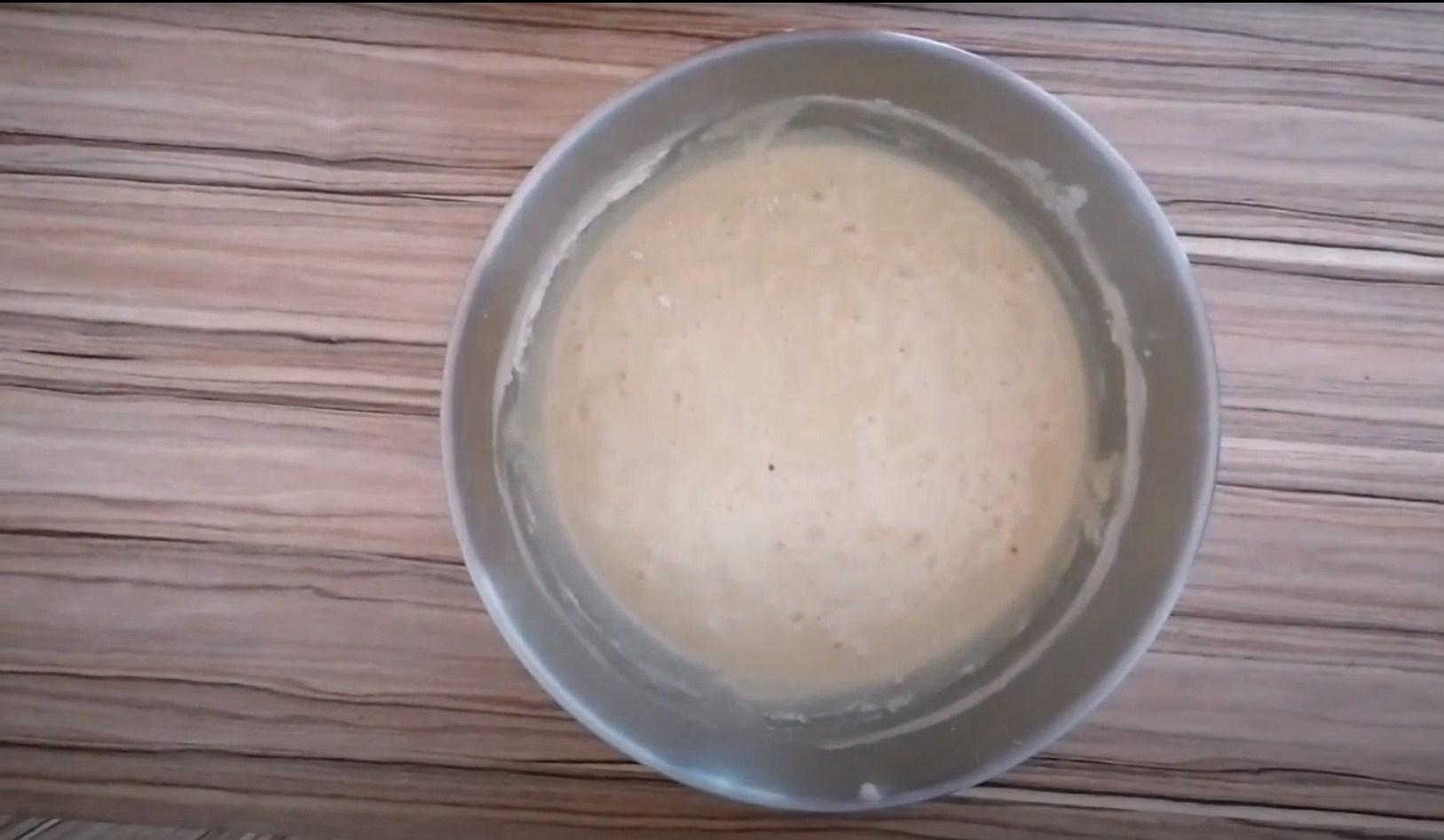 وصفة - كيكة إسفنجية كلاسيكية مع حليب مكثف - الخطوة 7