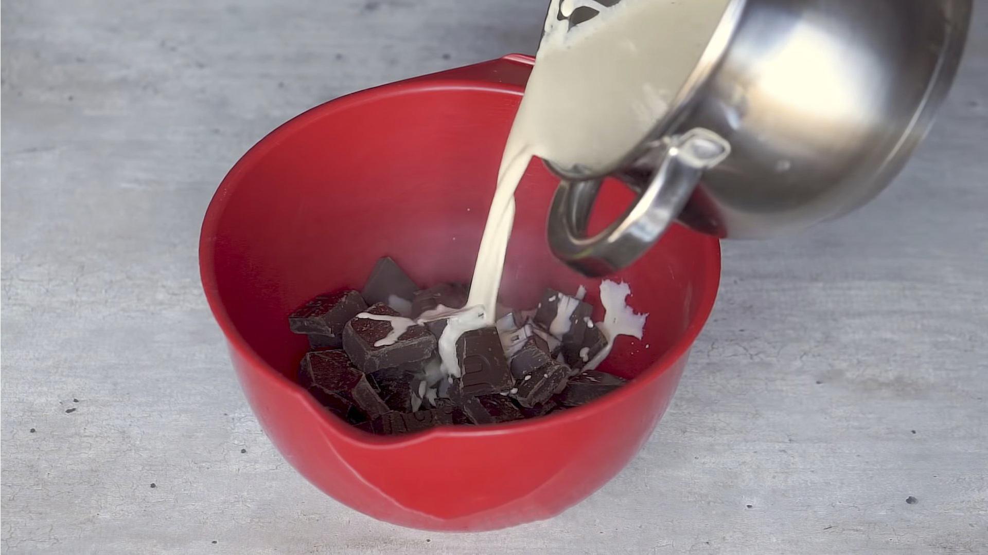 Recepta - Ganache cremós per farcir pastís - Pas 2