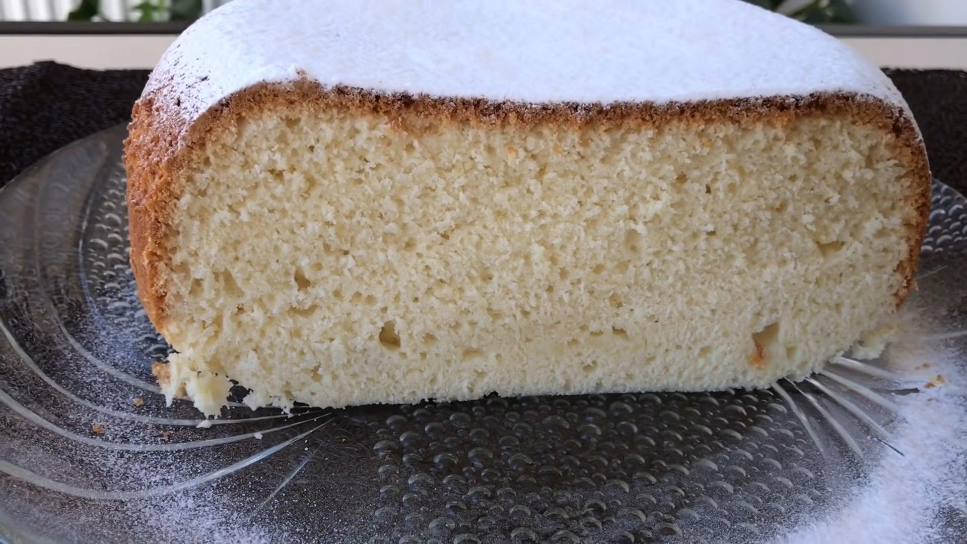 وصفة - كيكة إسفنجية خفيفة بالكفير مع البيض - الخطوة 9