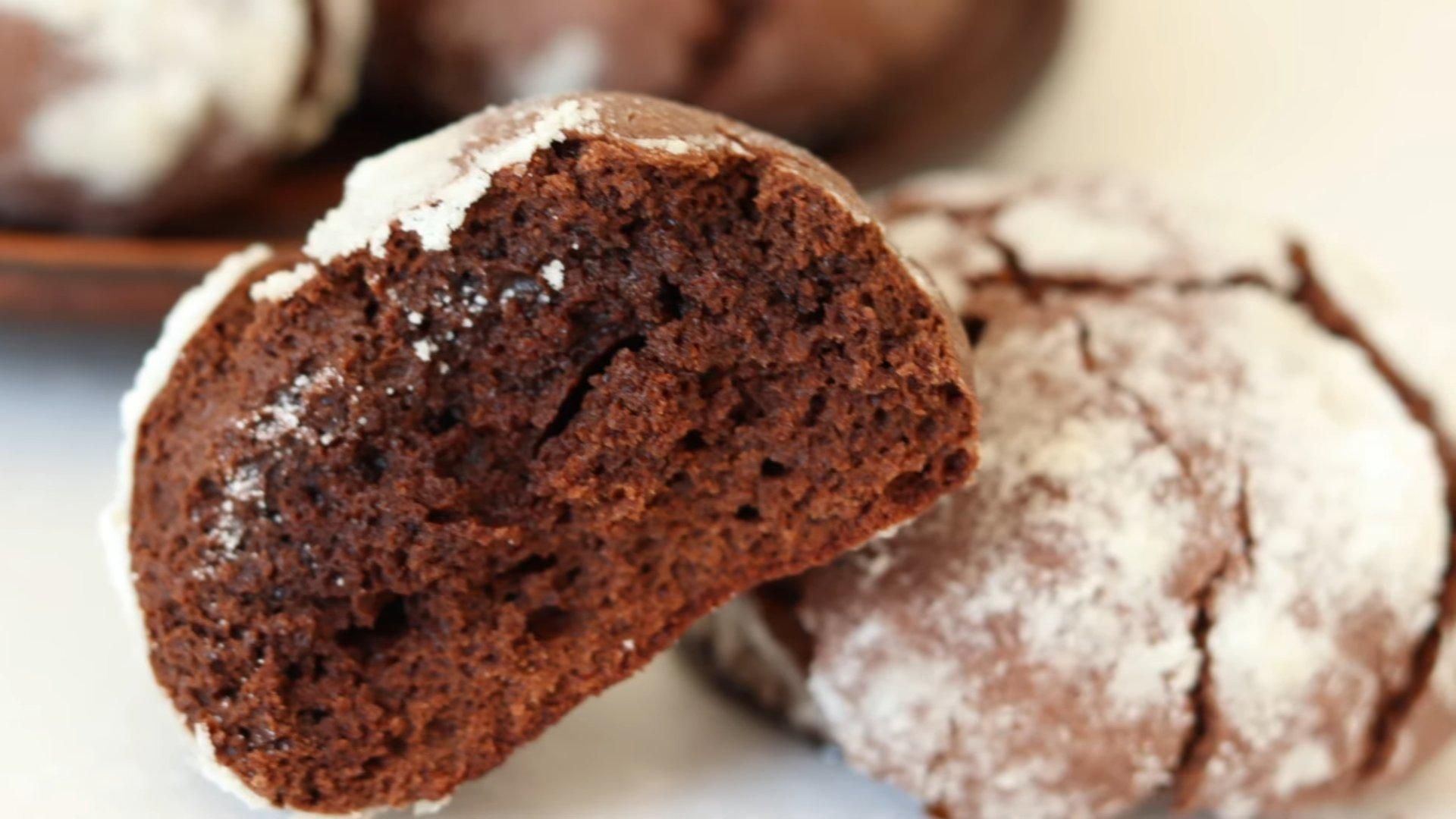 وصفة - كعكات الزنجبيل المتشققة بالشوكولاتة من إعداد الشيف آندي - الخطوة 11