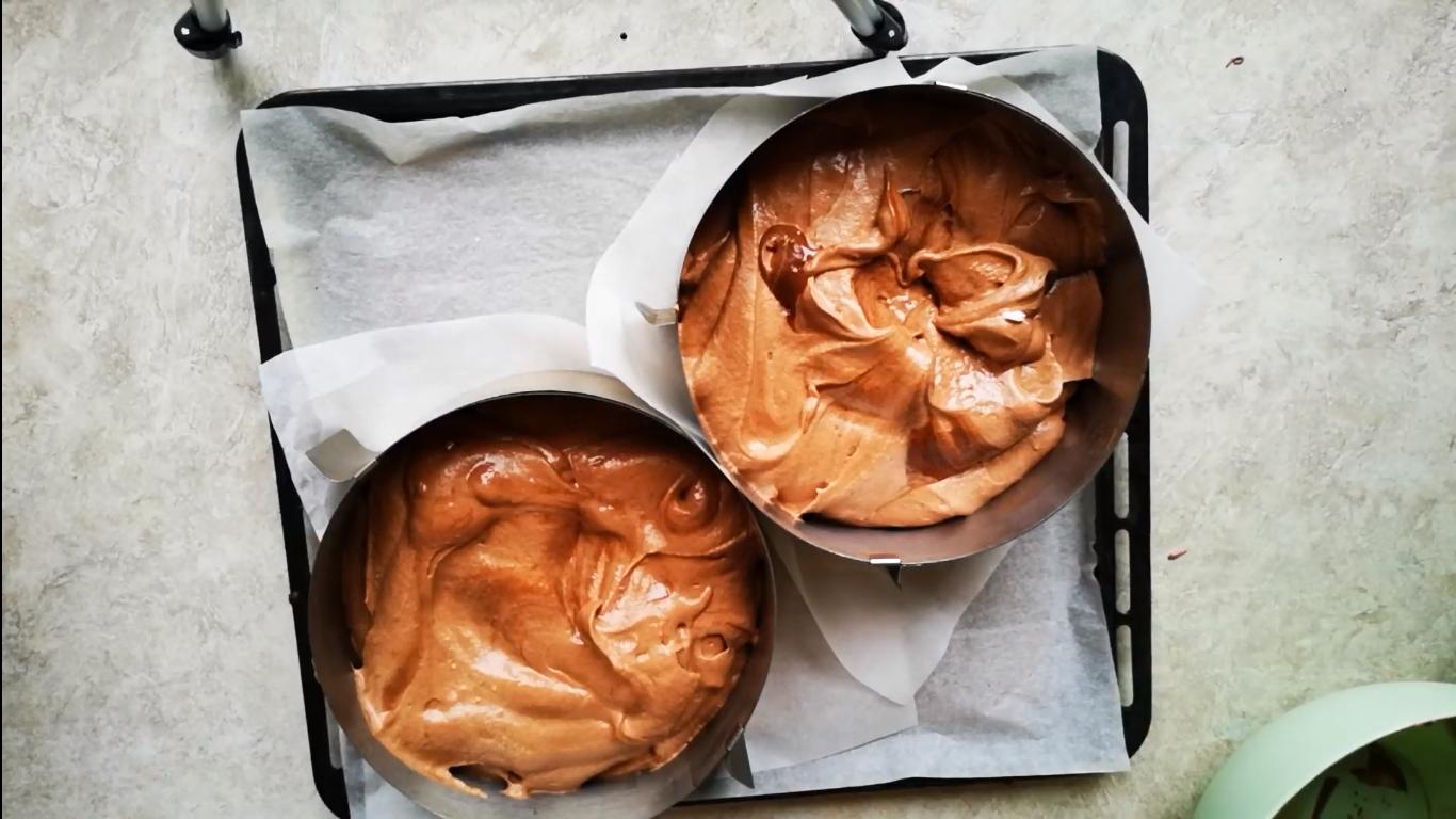 Resipi - Chocolate Chiffon Sponge Cake - Hakbang 10