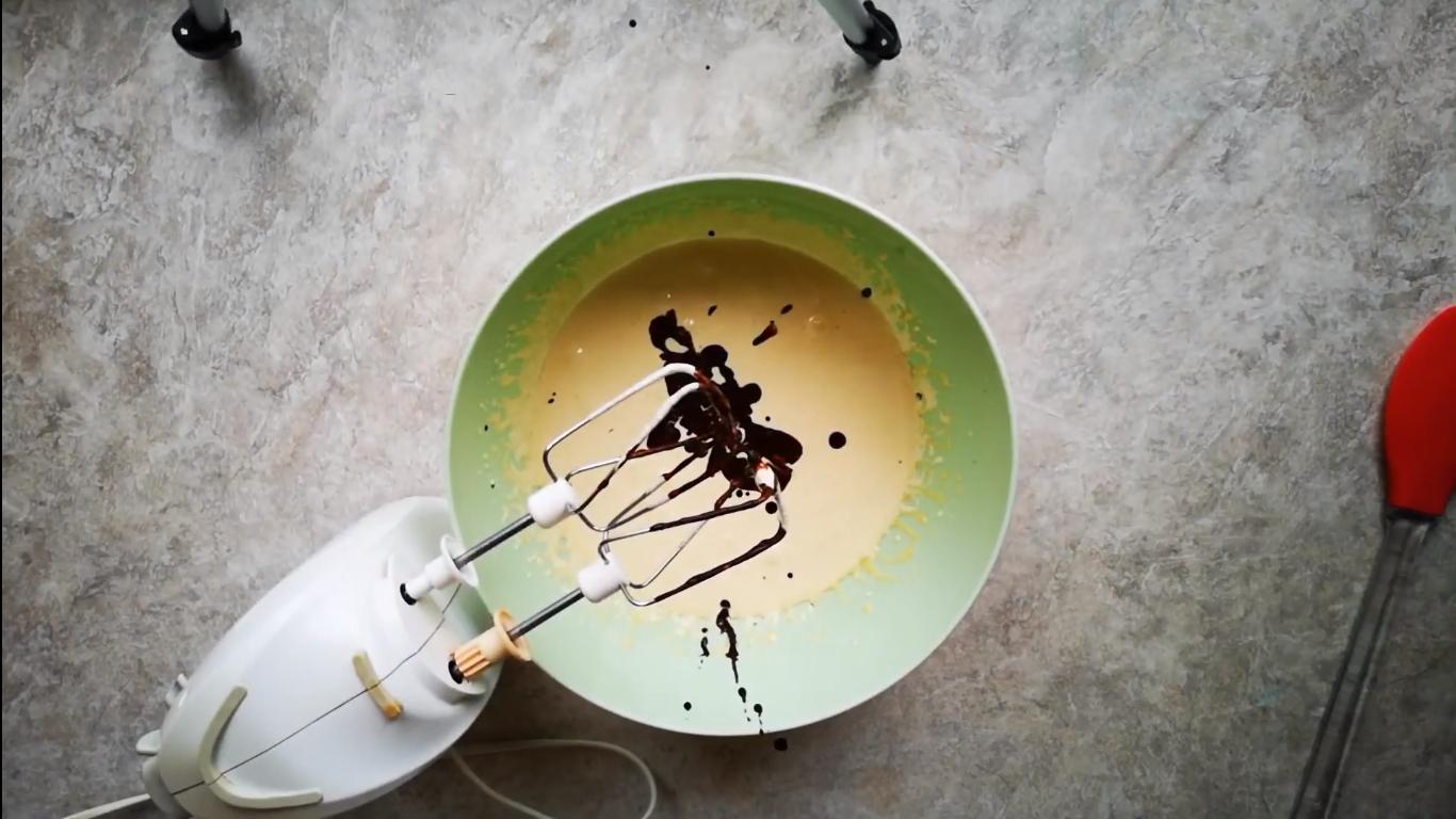 Resipi - Chocolate Chiffon Sponge Cake - Hakbang 7