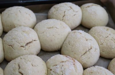 طريقة عمل كعكات الزنجبيل بالكفير - صورة