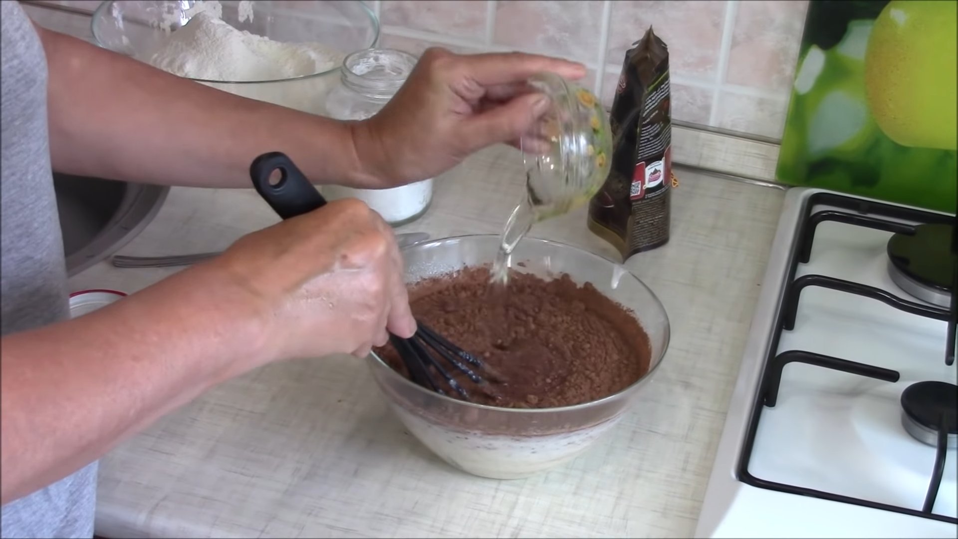 Recette - Pain d'épices rapide au kéfir et au chocolat - Étape 4