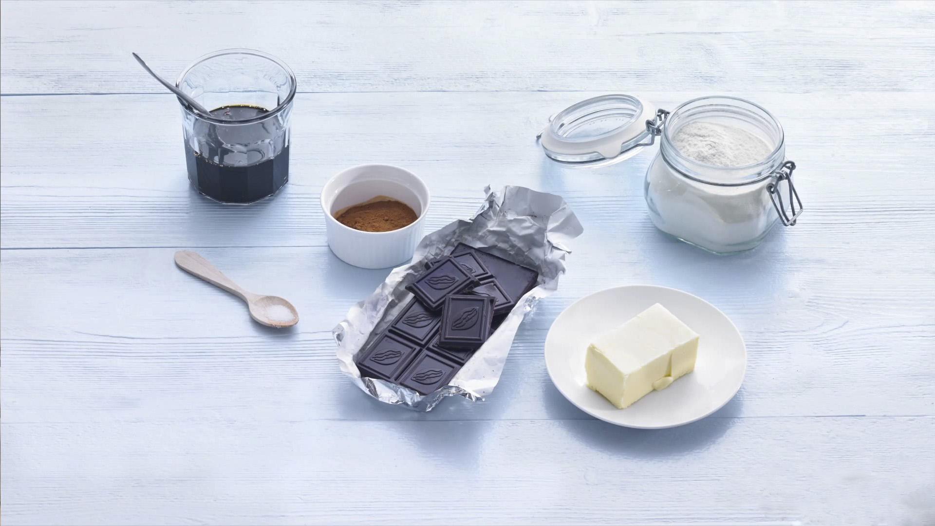 وصفة - كعكات الزنجبيل المغطاة بالشوكولاتة - الخطوة 1