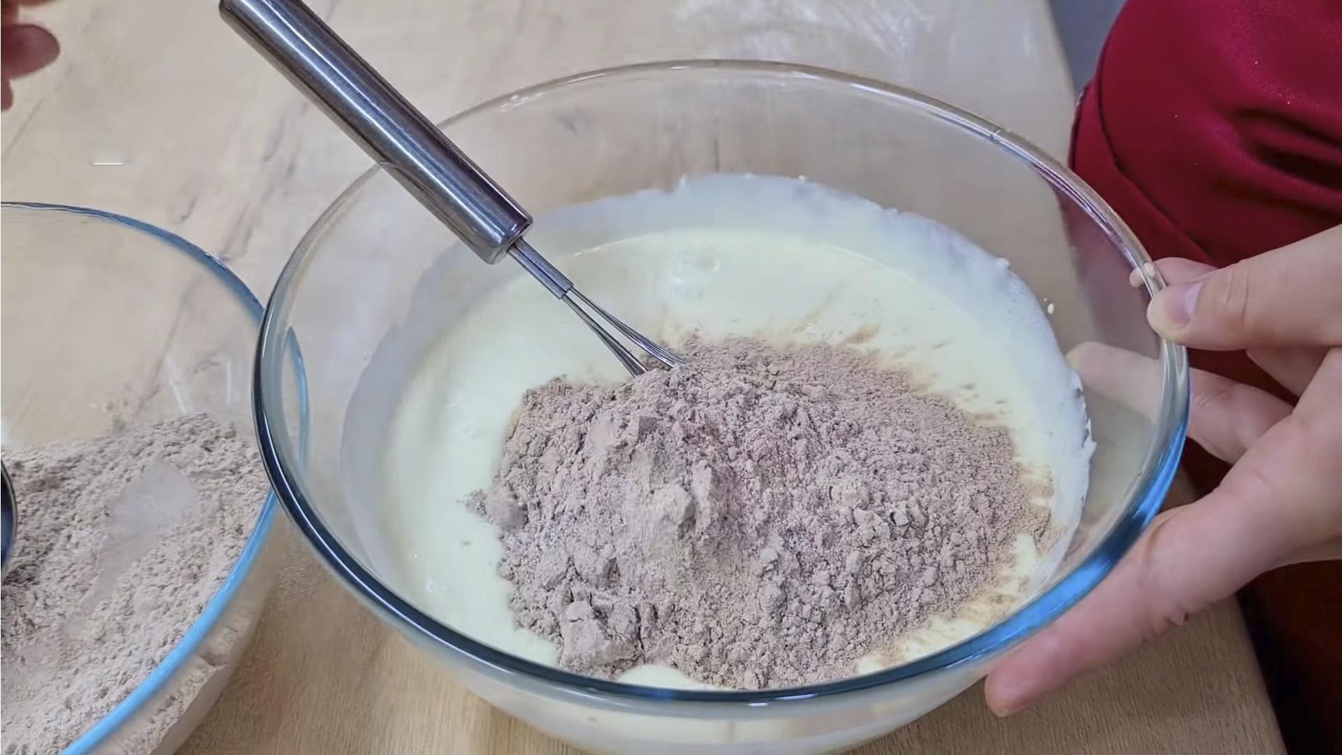 وصفة - طبقات كيك الكفير للكيك المخبوز في الفرن - الخطوة 6