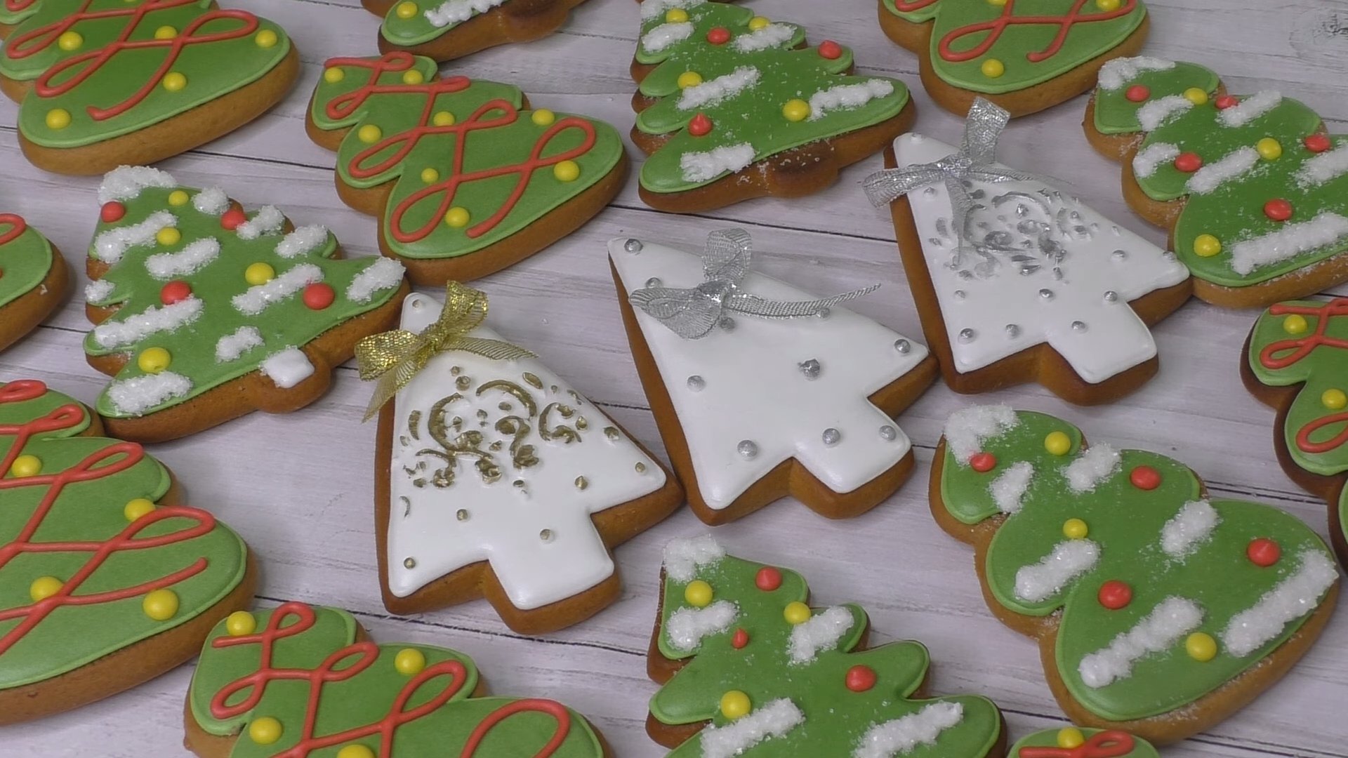 وصفة - دورة متقدمة "رسم كعكات الزنجبيل للعام الجديد" - الخطوة 11