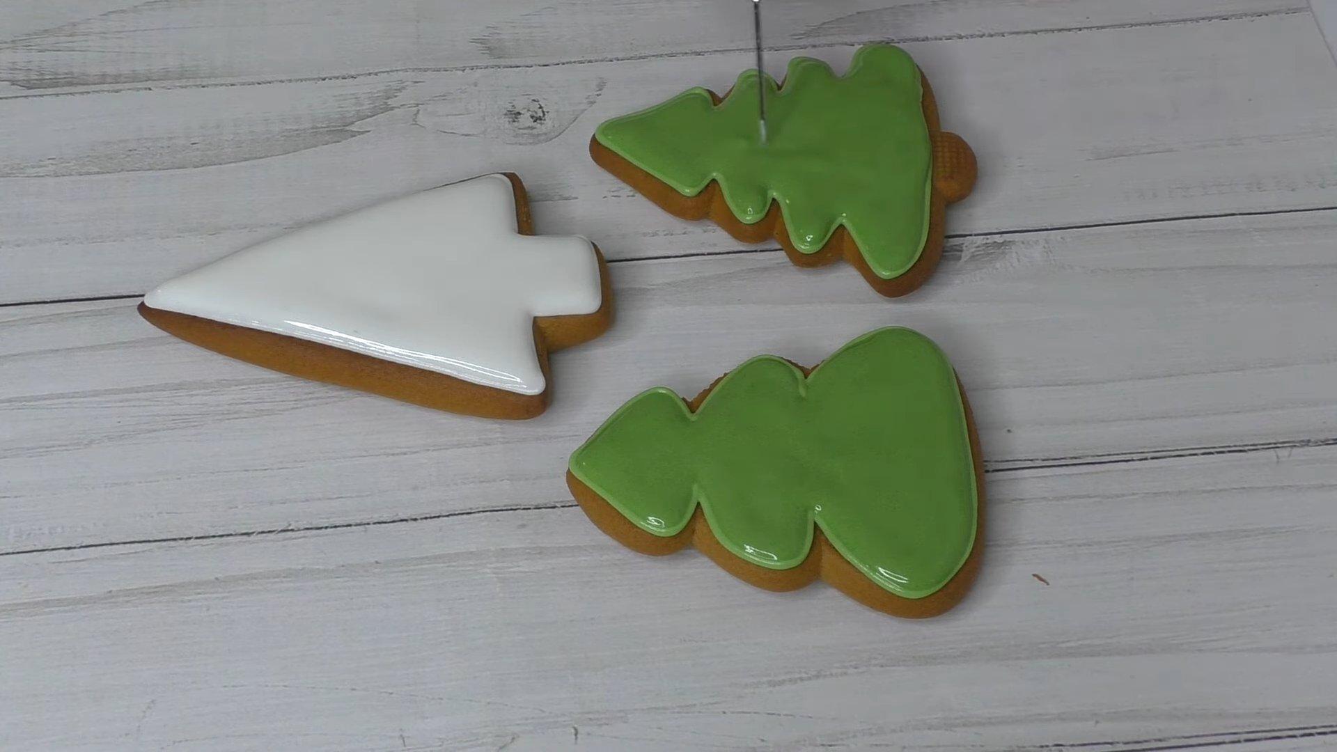 وصفة - دورة متقدمة "رسم كعكات الزنجبيل للعام الجديد" - الخطوة 3