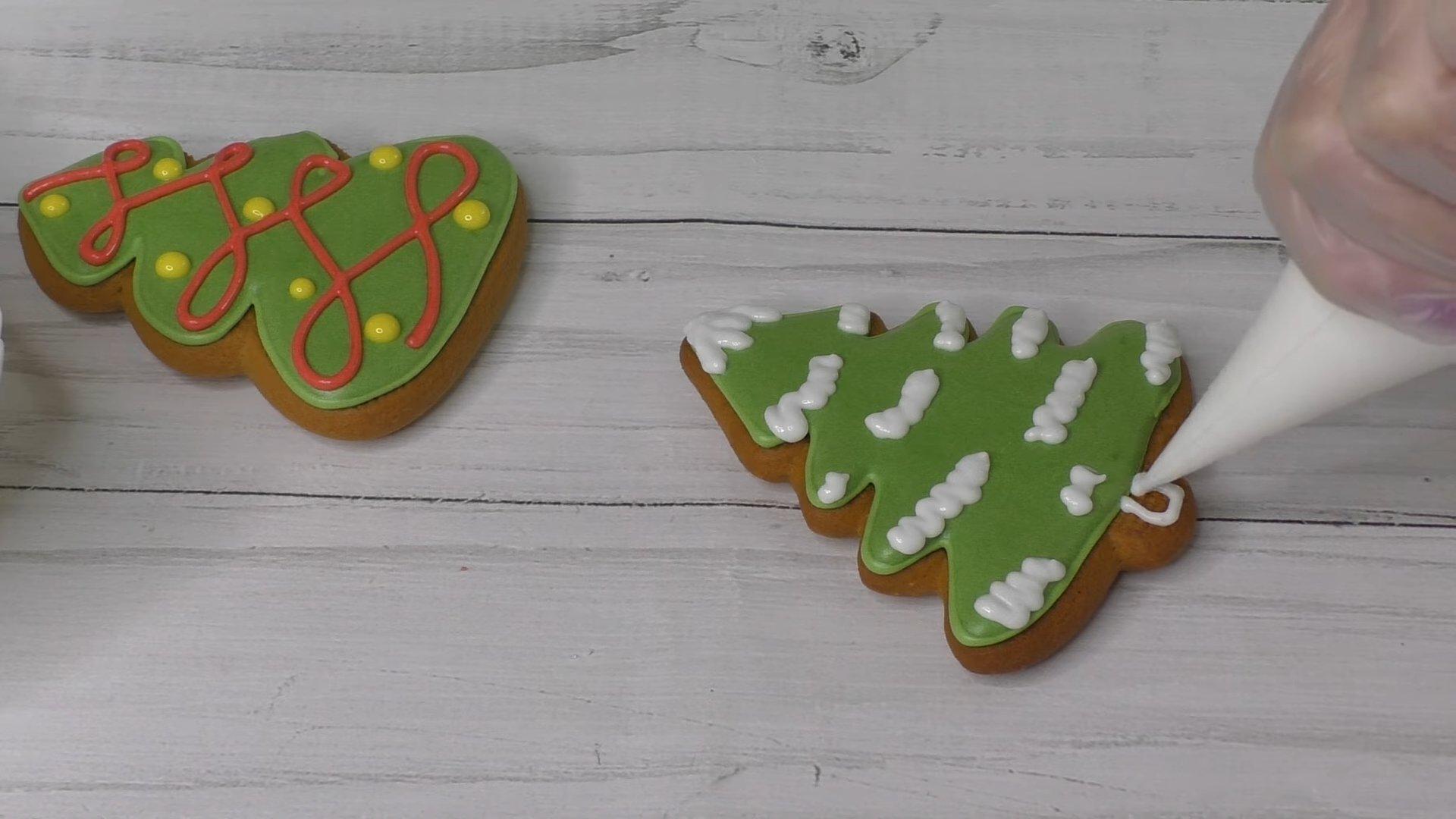 وصفة - دورة متقدمة "رسم كعكات الزنجبيل للعام الجديد" - الخطوة 5