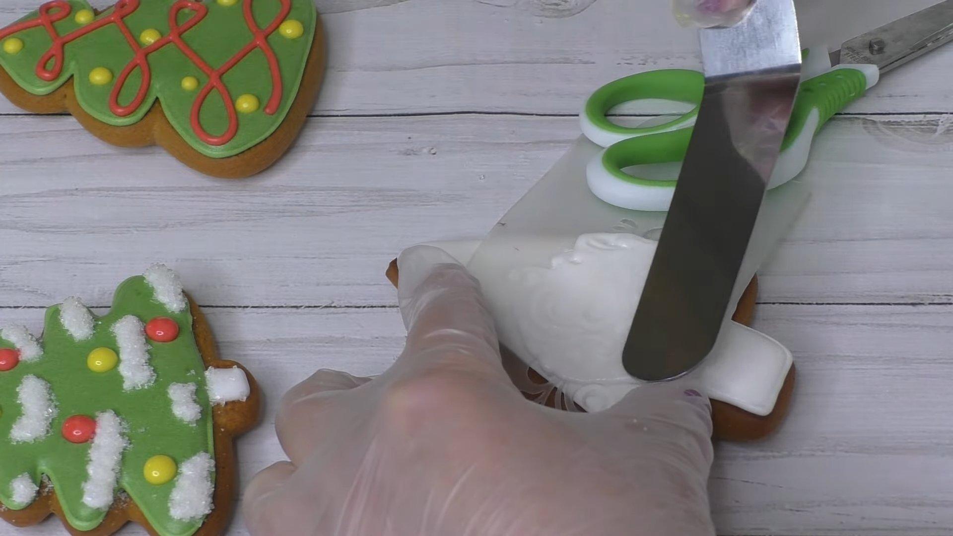 وصفة - دورة متقدمة "رسم كعكات الزنجبيل للعام الجديد" - الخطوة 8