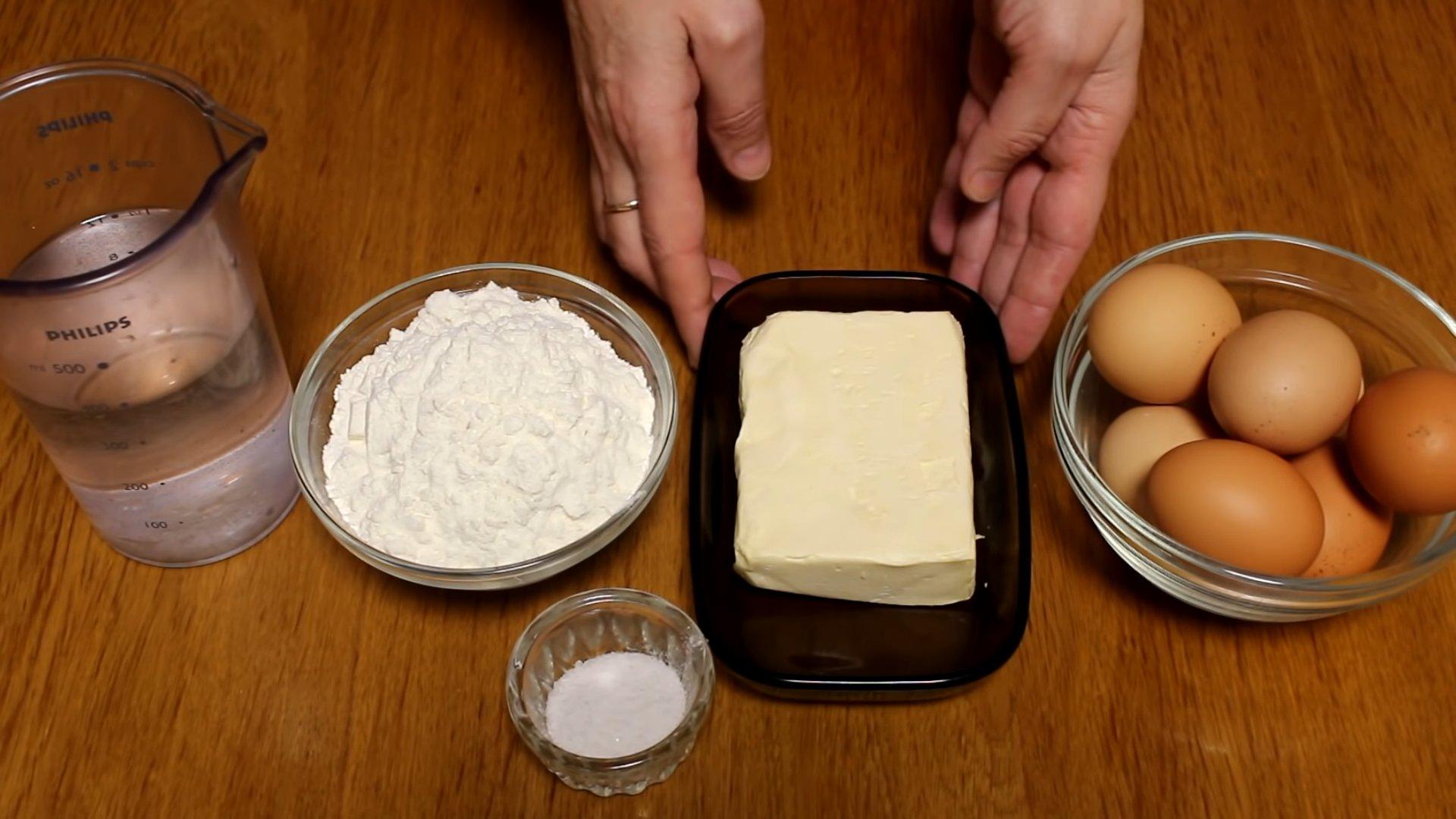 Recepta de pasta choux que no cau - Pas 1