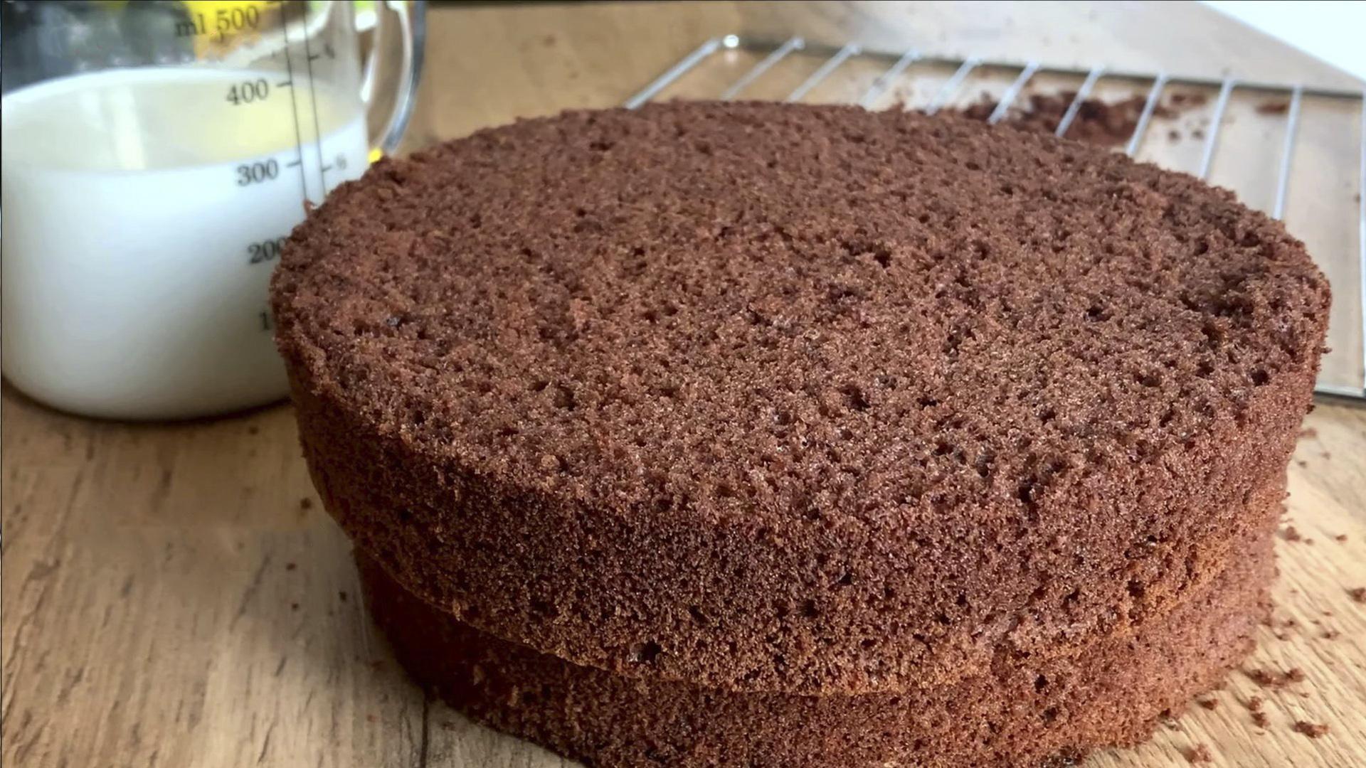 Opskrift - Chokolademælkssvampekage - Trin 10