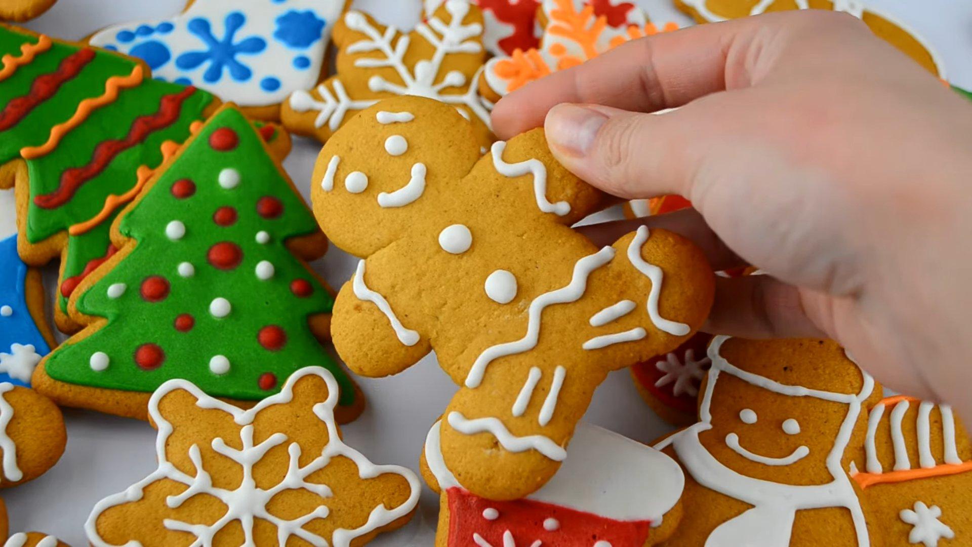 وصفة - كعكات الزنجبيل مع التزيين - الخطوة 13