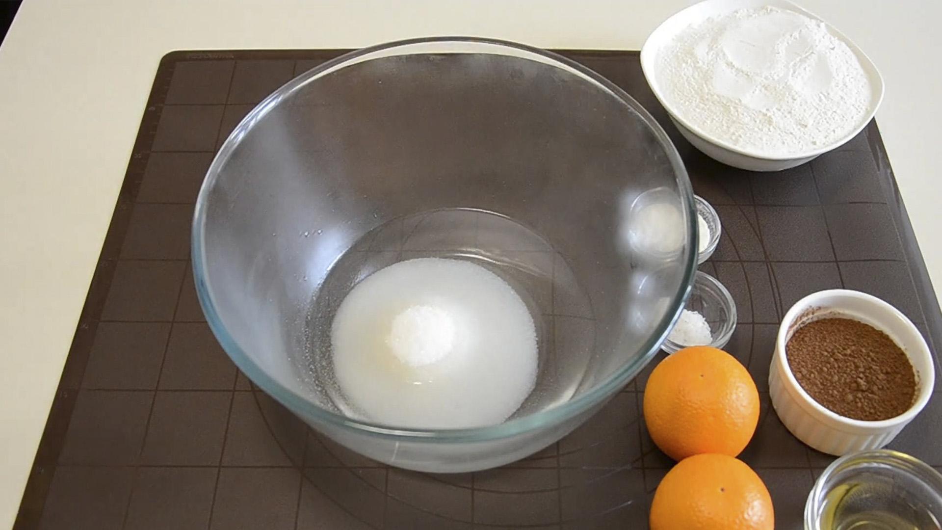 وصفة - خبز الزنجبيل بالشوكولاتة للصيام - الخطوة 1