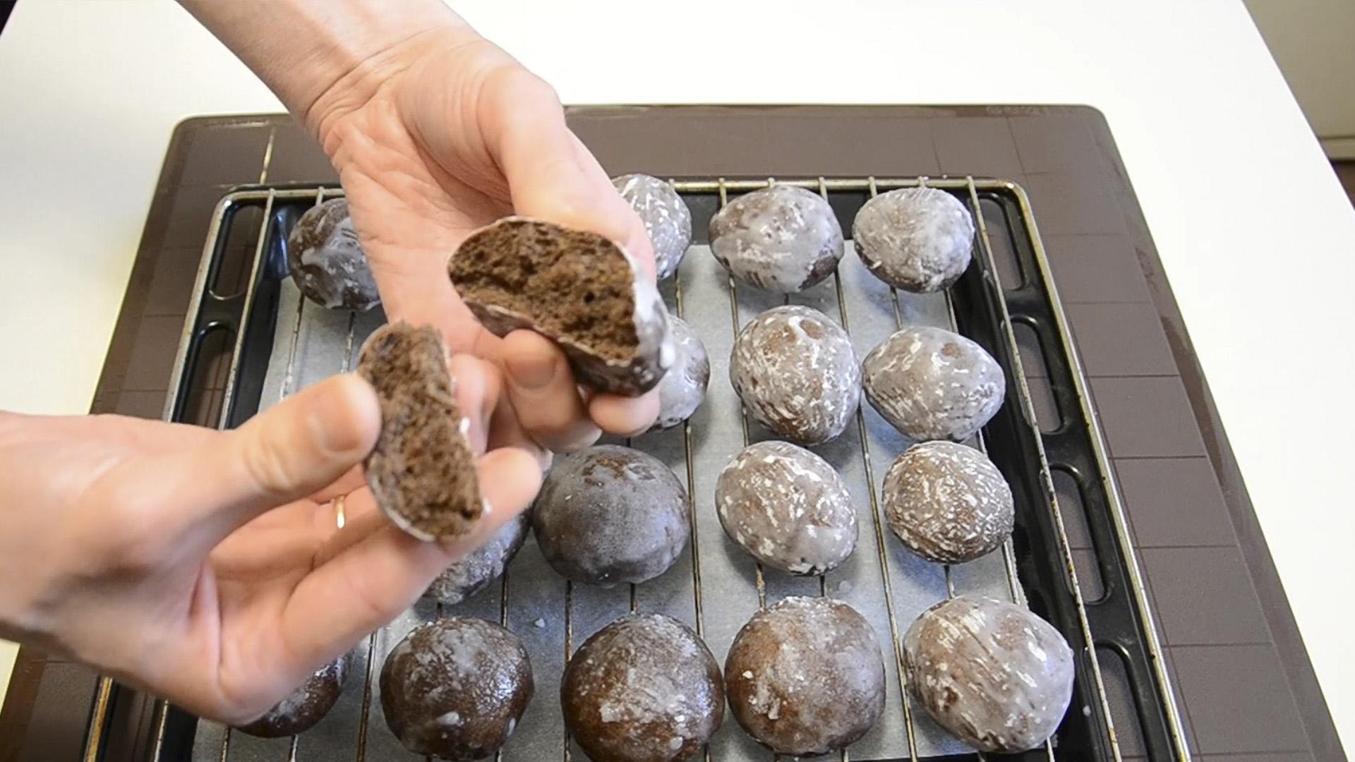 وصفة - خبز الزنجبيل بالشوكولاتة للصيام - الخطوة 12