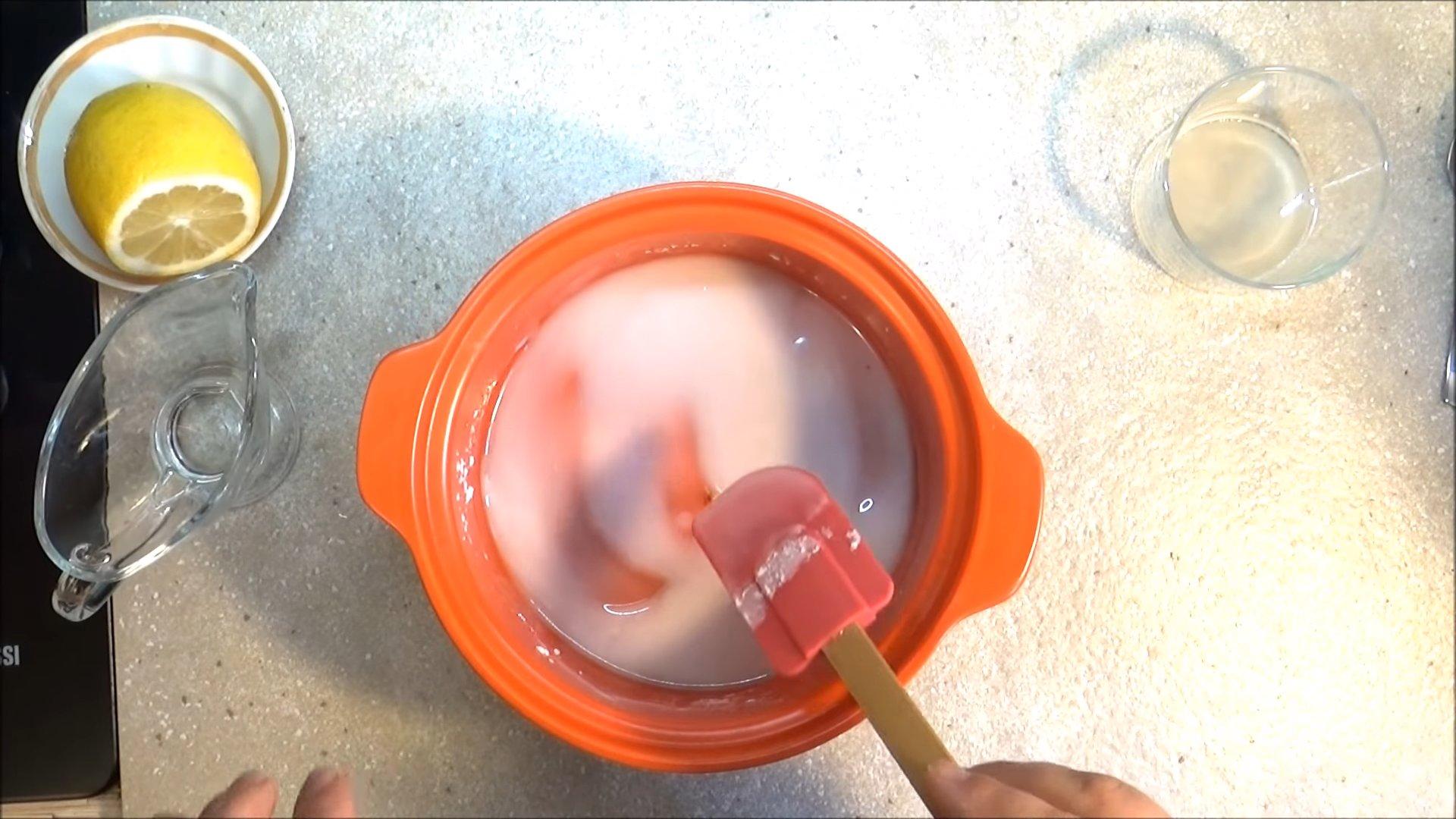 Ricetta - Glassa senza proteine (con acqua) - Fase 5