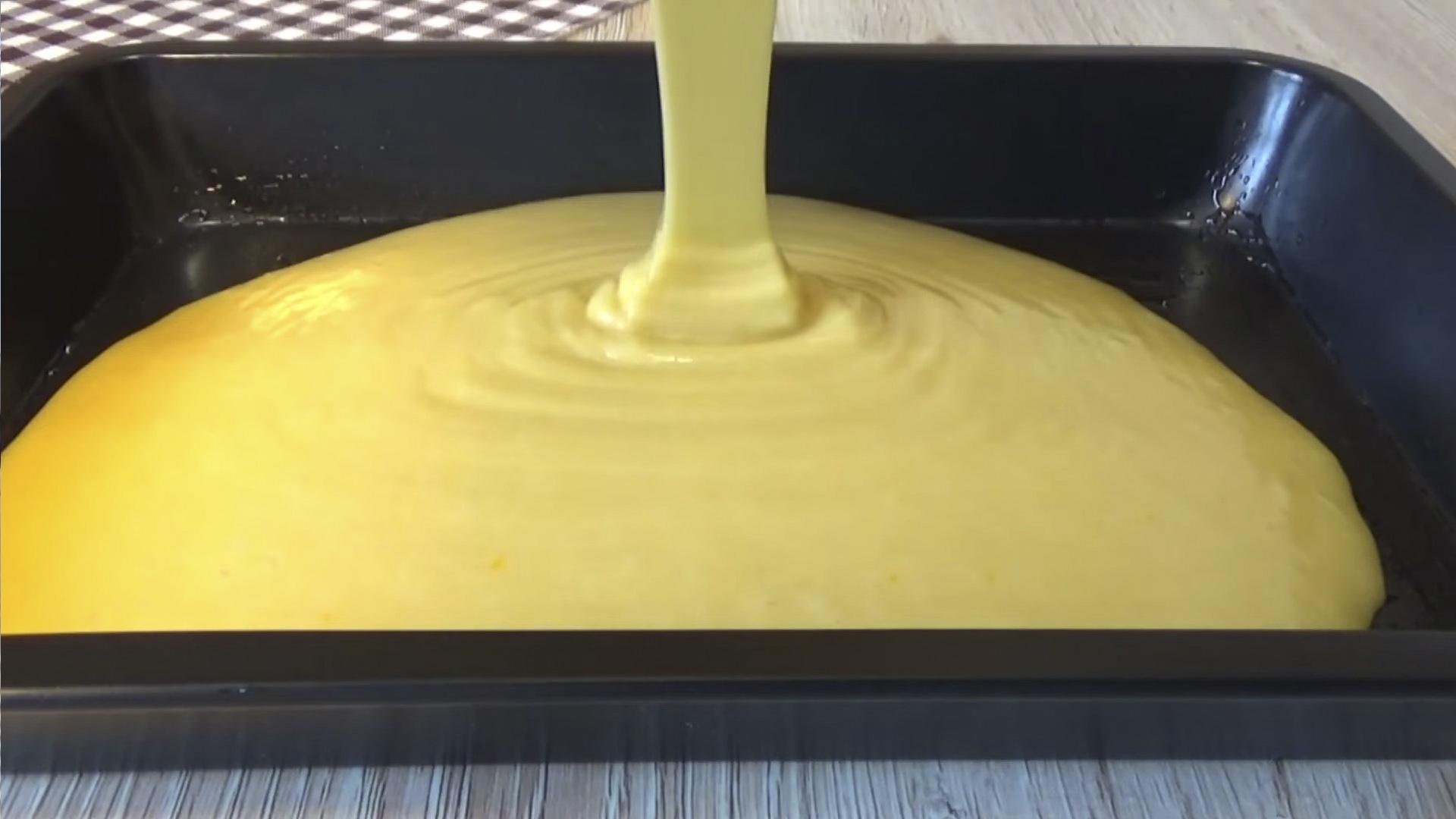 وصفة - كيكة إسفنجية بالعسل والكفير - الخطوة 5