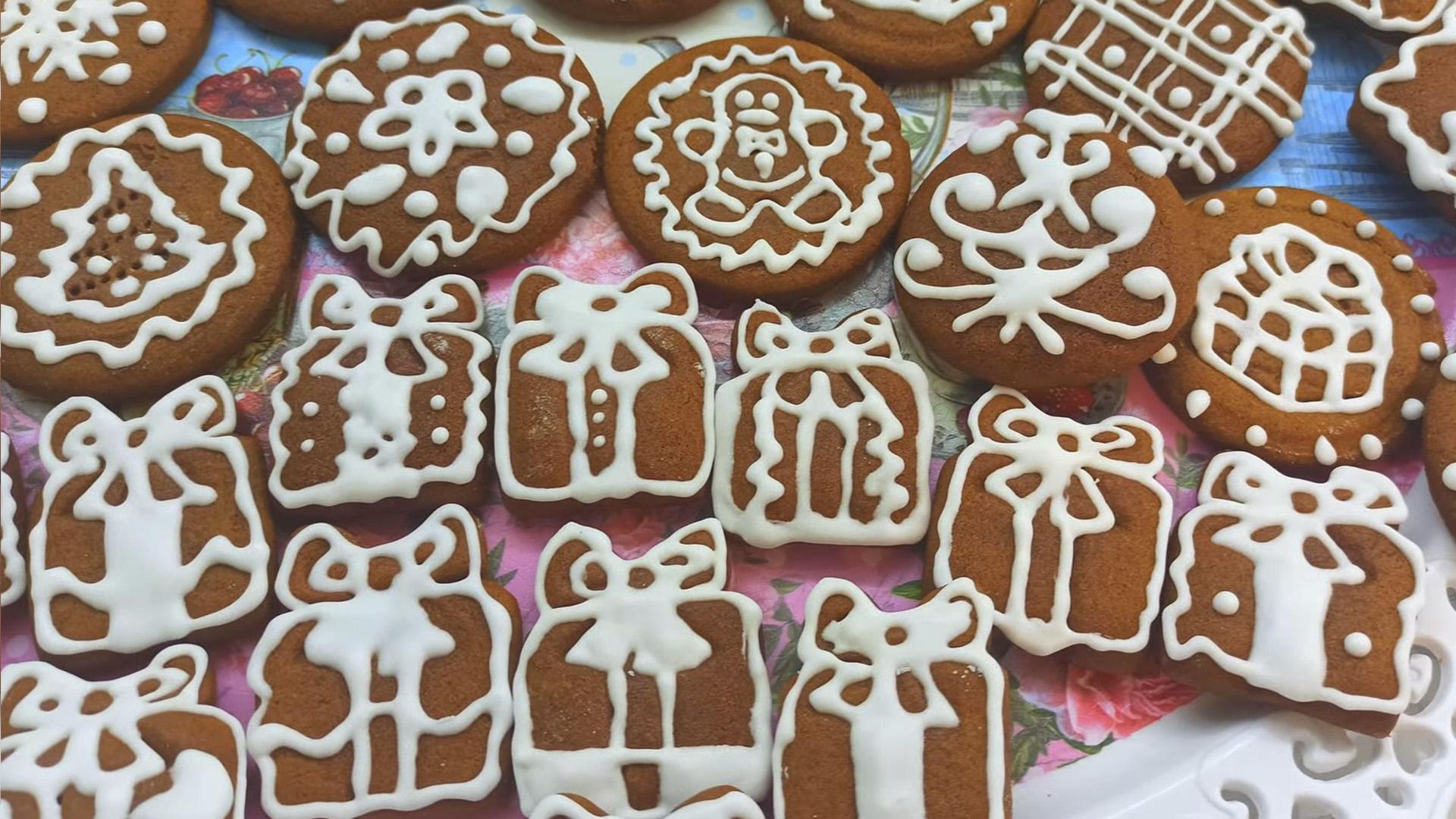 وصفة - كعكات الزنجبيل اللذيذة بدون عسل - الخطوة 12