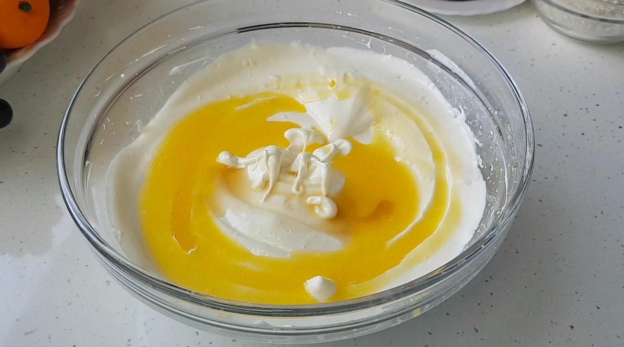 Resipi - Malambot na Puting Tsokolate na Espongha na Cake - Hakbang 4