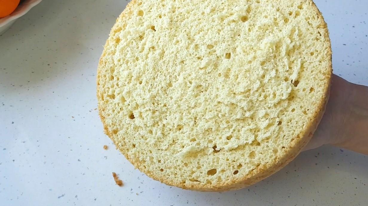 Resipi - Malambot na Puting Tsokolate na Espongha na Cake - Hakbang 8