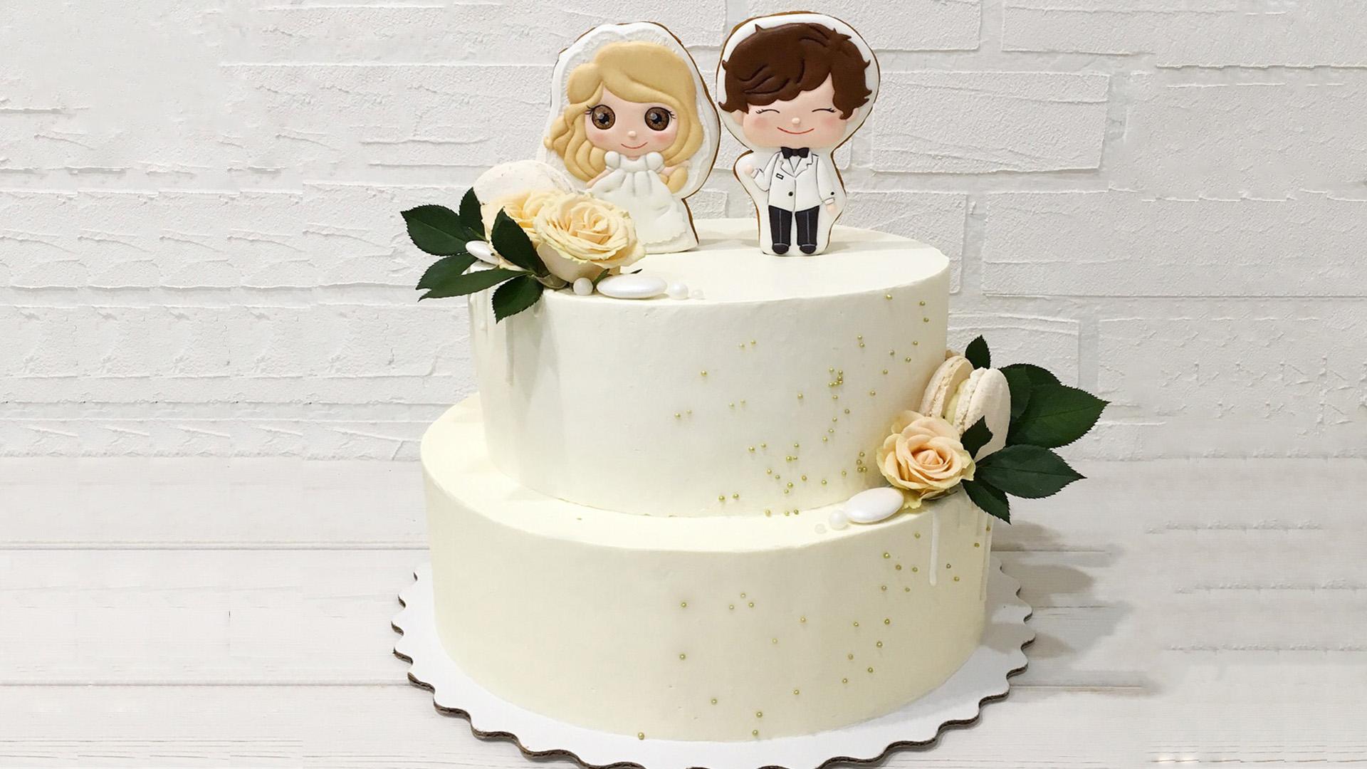 طريقة تزيين الكعكة ببسكويت الزنجبيل - الصورة رقم 11