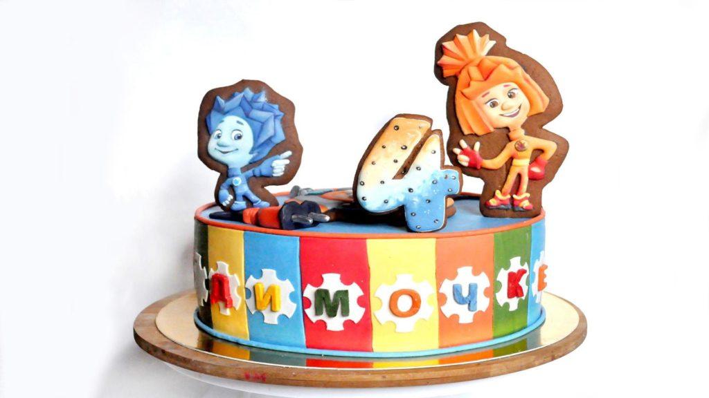 كيفية تزيين الكعكة ببسكويت الزنجبيل - مثال 8