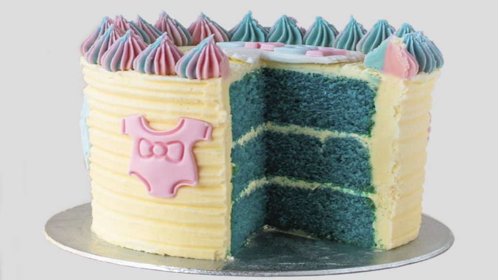 Torta per rivelare il sesso del bambino (maschio o femmina) - Foto 1