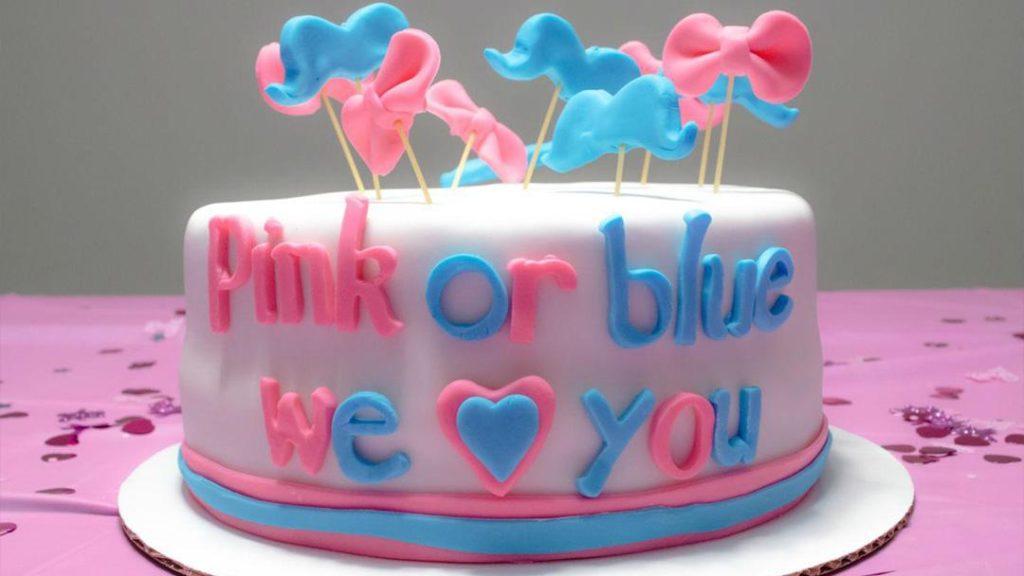 Torta per rivelare il sesso del bambino o della bambina - Foto 12