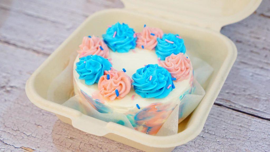 Torta per rivelare il sesso del bambino (maschio o femmina) - Foto 16